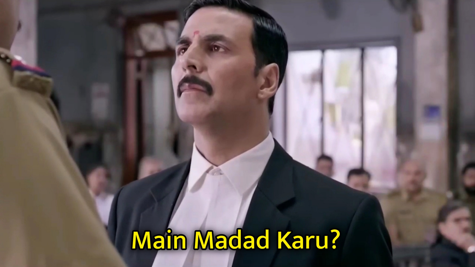 Main Madad Karu? Meme Template