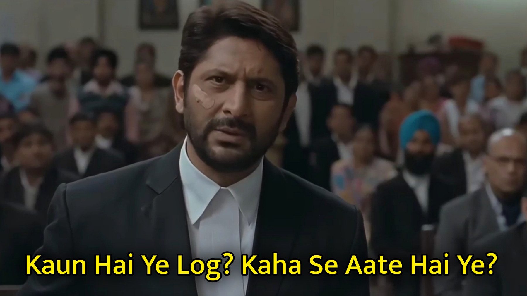 Kaun Hai Ye Log? Kaha Se Aate Hai Ye? Meme Template