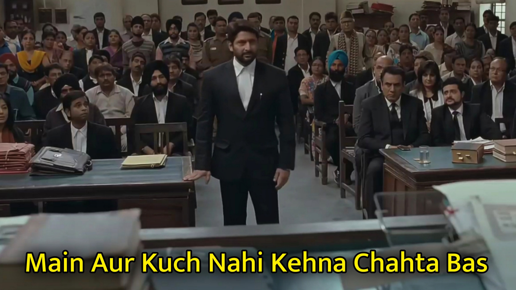 Main Aur Kuch Nahi Kehna Chahta Bas Meme Template