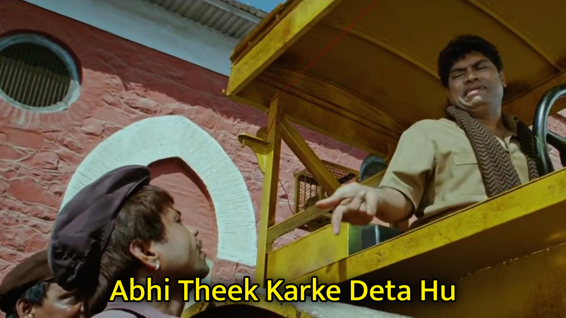 Abhi Theek Karke Deta Hu Meme Template