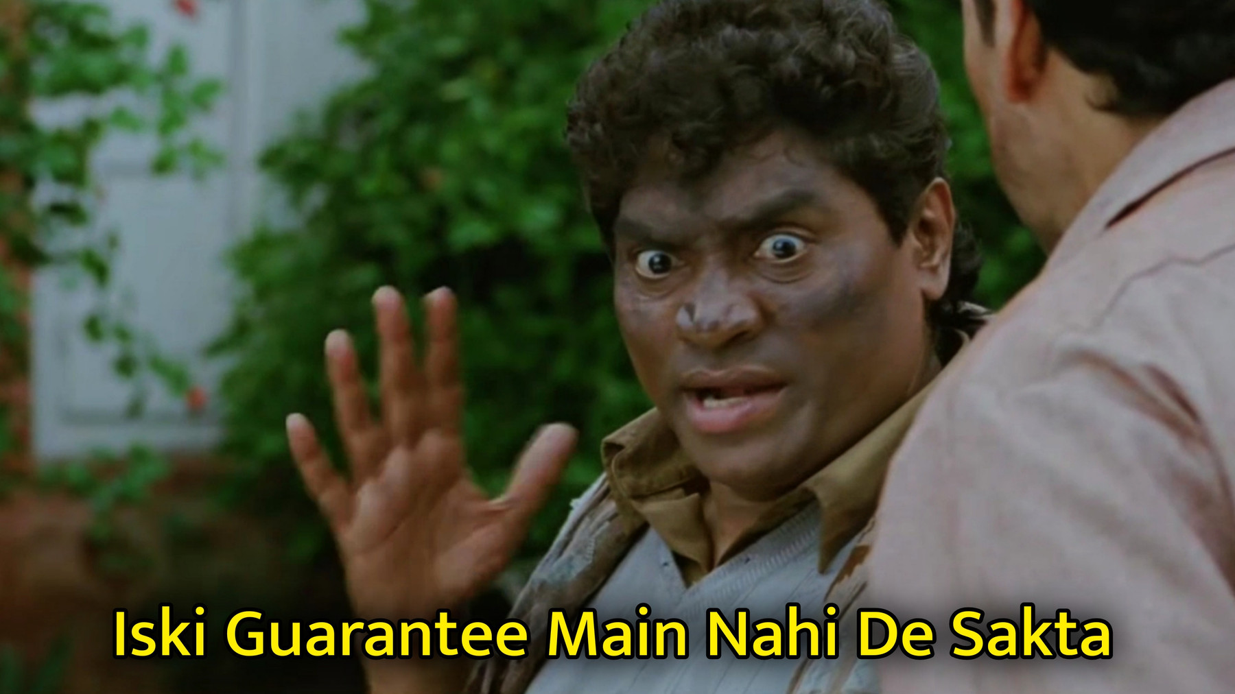 Iski Guarantee Main Nahi De Sakta Meme Template
