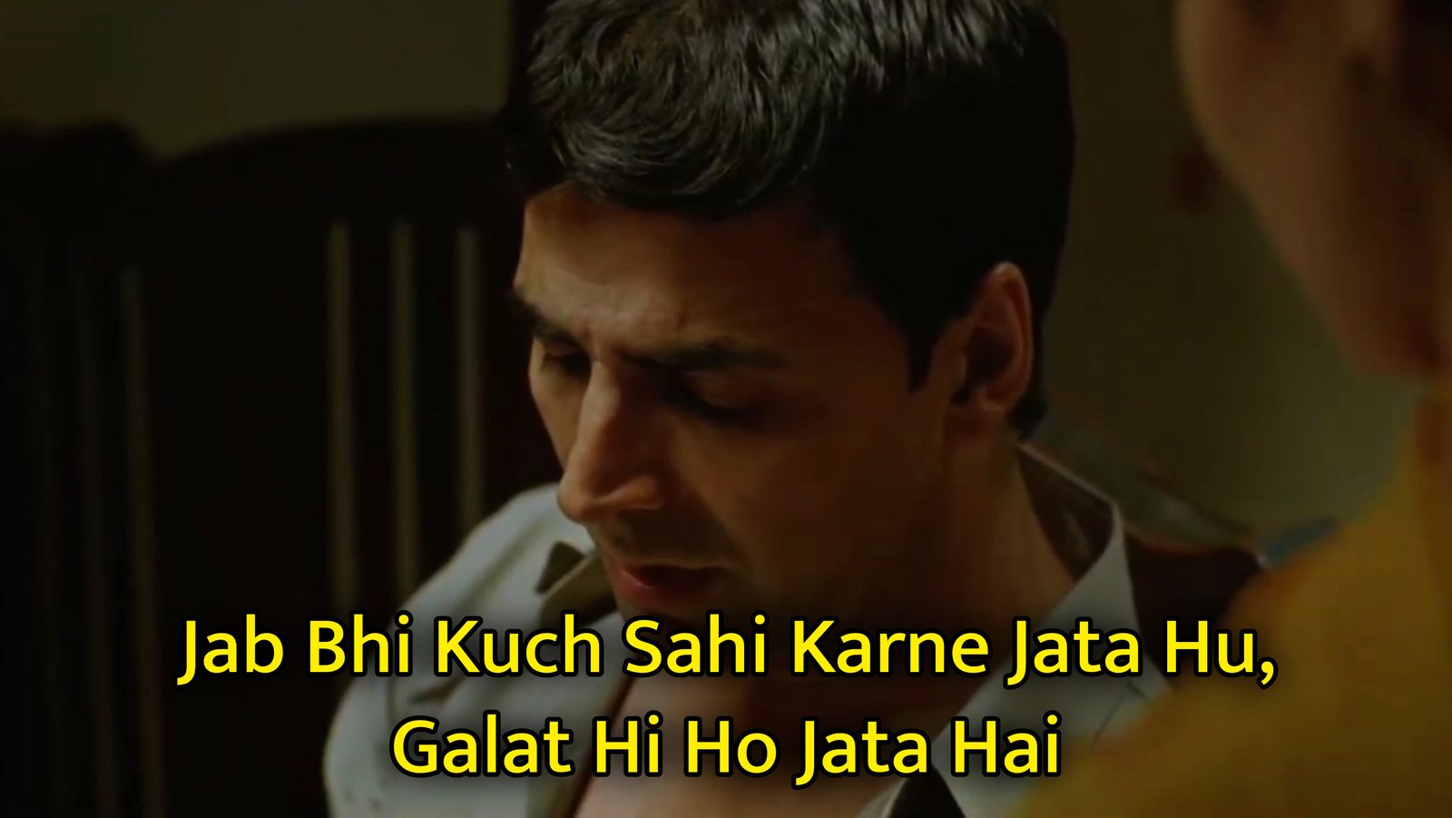Jab Bhi Kuch Sahi Karne Jata Hu Meme Template