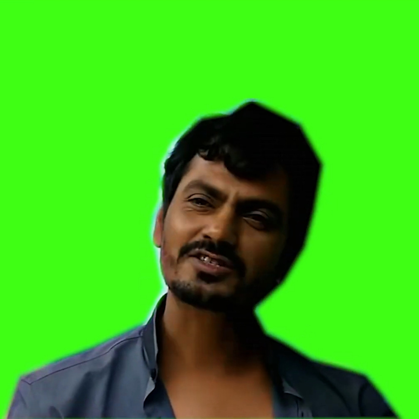 Maut Ko Chuke Tak Se Wapas Aa Sakta Hu Green Screen Meme Template