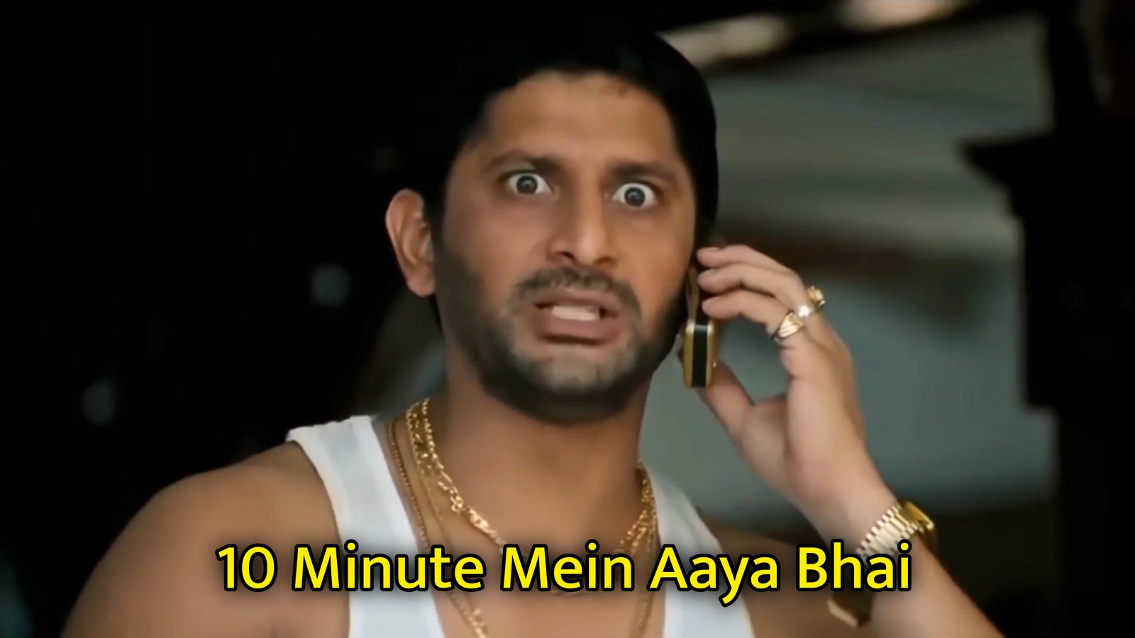 10 Minute Mein Aaya Bhai Meme Template