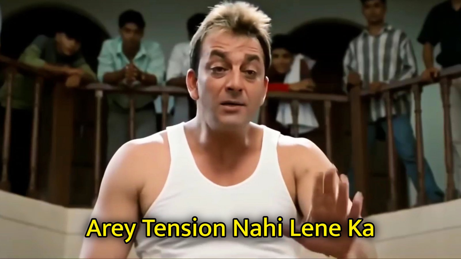 Arey Tension Nahi Lene Ka Meme Template