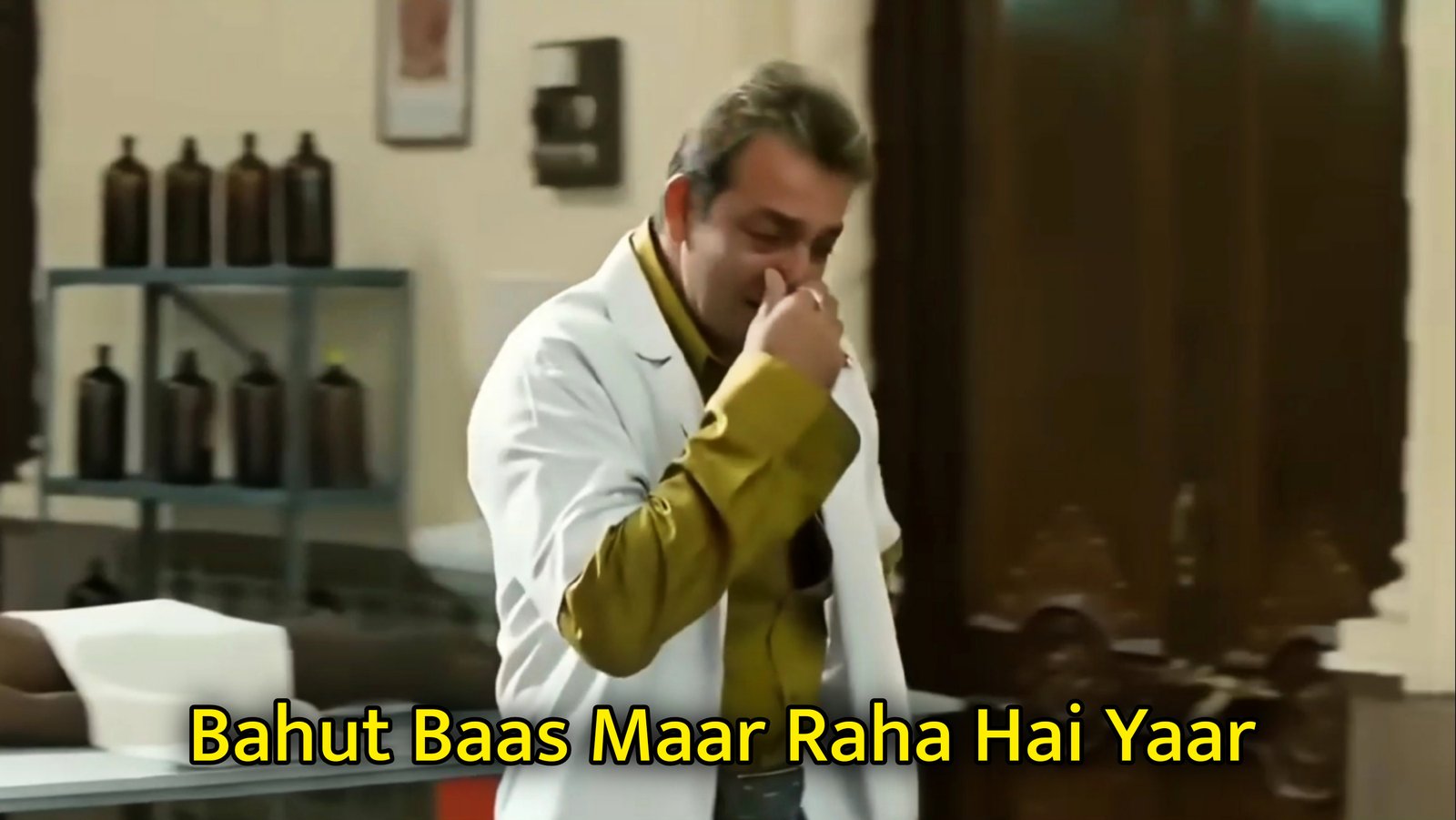 Bahut Baas Maar Raha Hai Meme Template