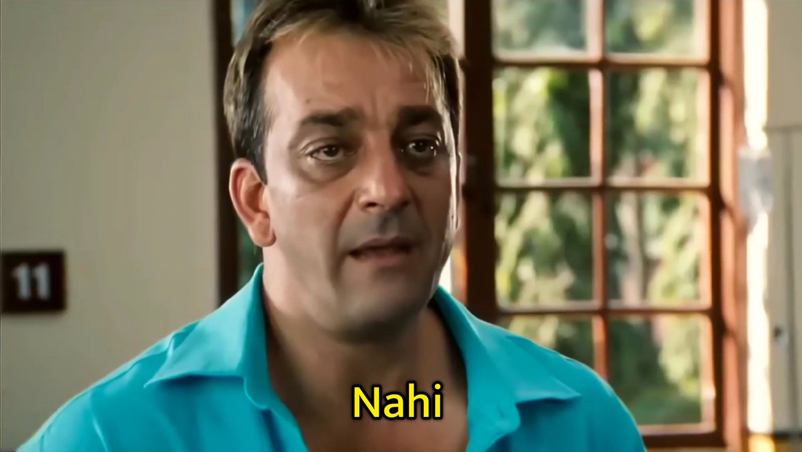 Nahi Sanjay Dutt Meme Template