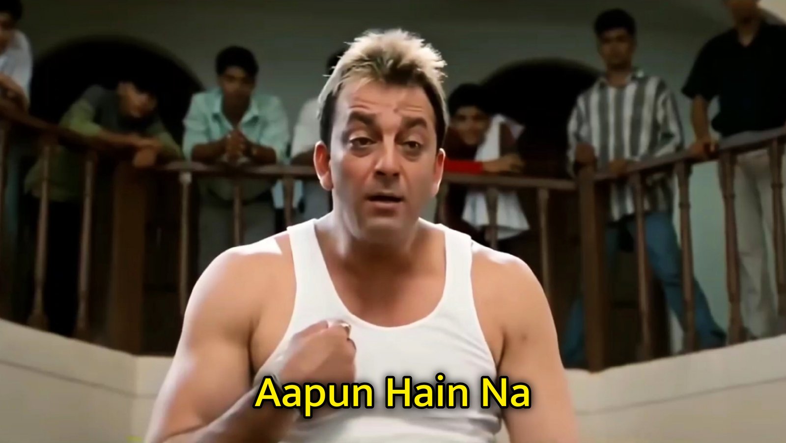 Tension Nahi Lene Ka Meme Template