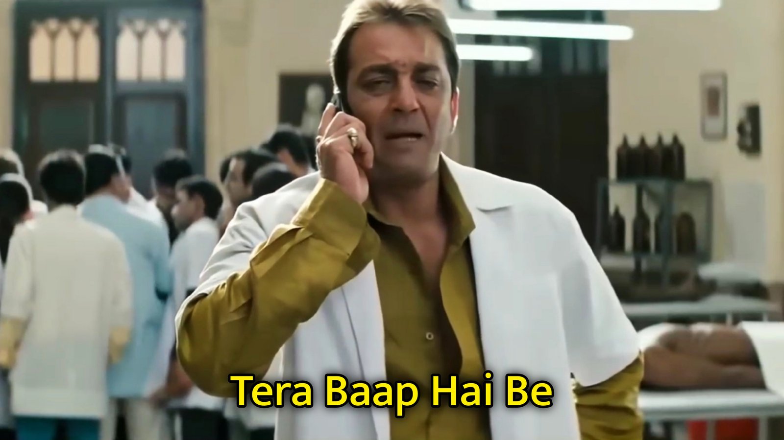 Tera Baap Hai Be Meme Template