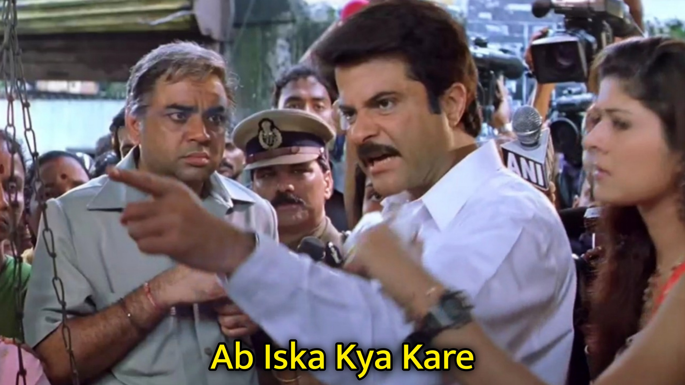 Ab Iska Kya Kare Meme Template