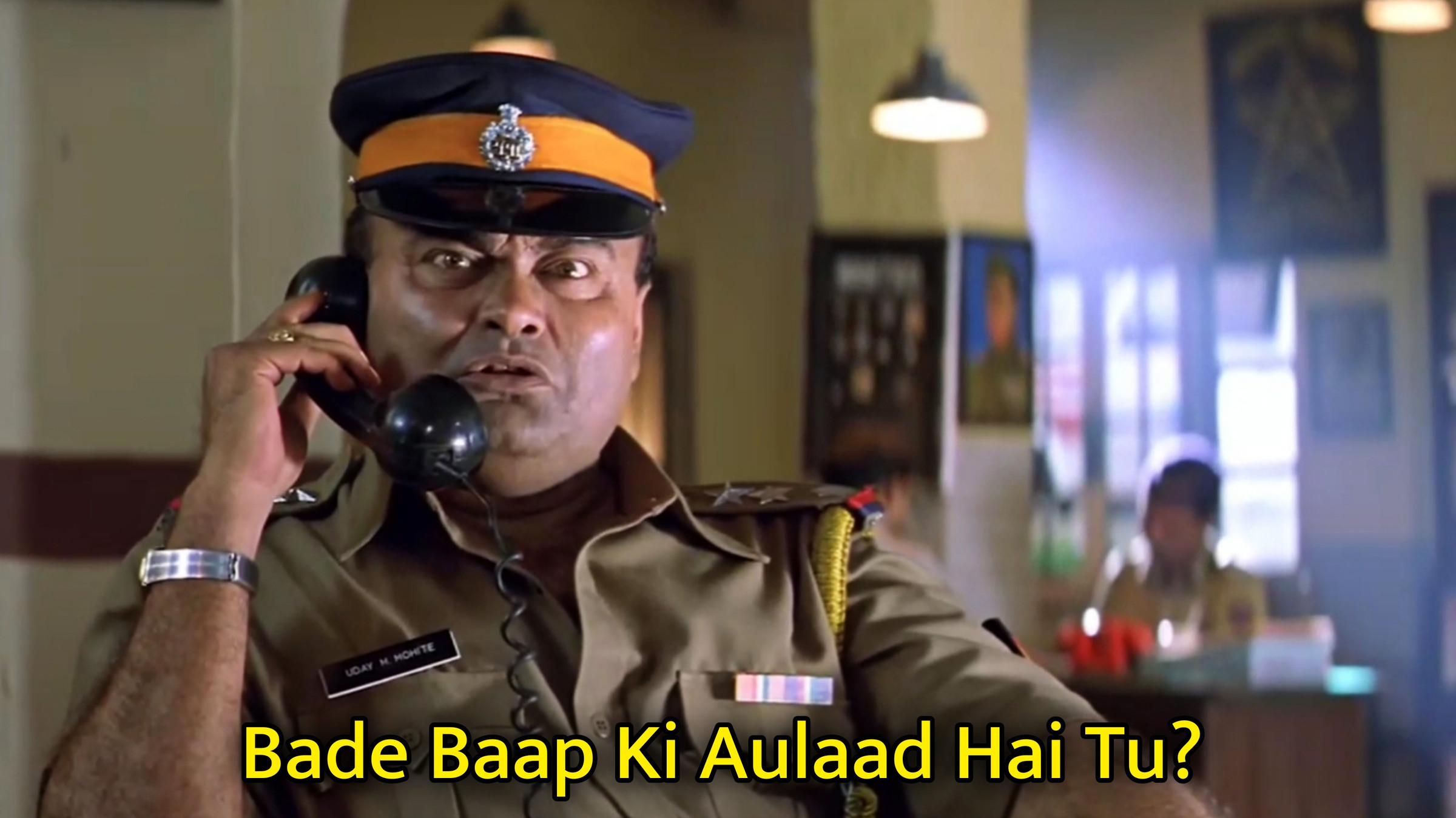 Bade Baap Ki Aulaad Hai Tu? Meme Download & Generator