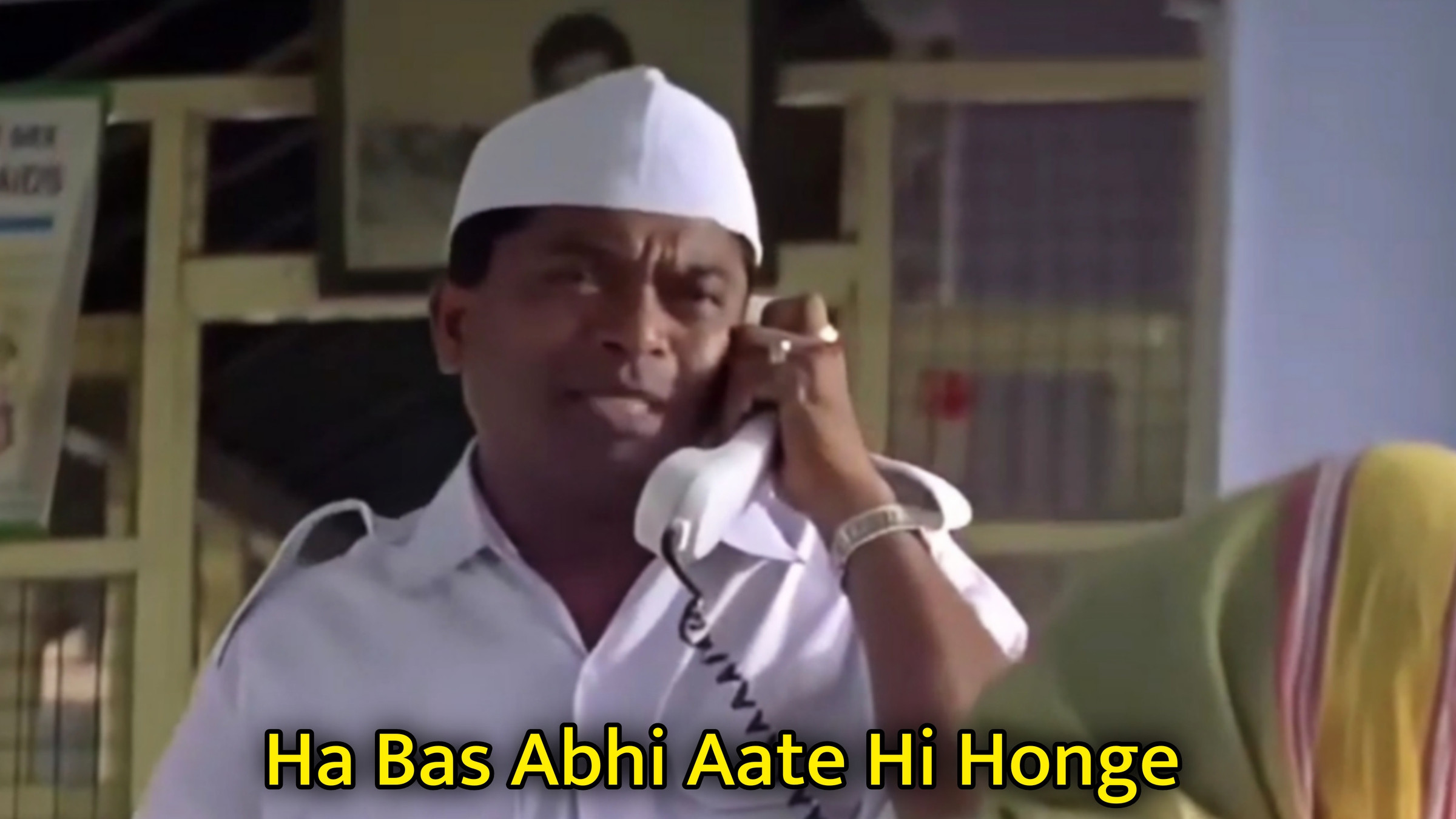 Ha Bas Abhi Aate Hi Honge Meme Template