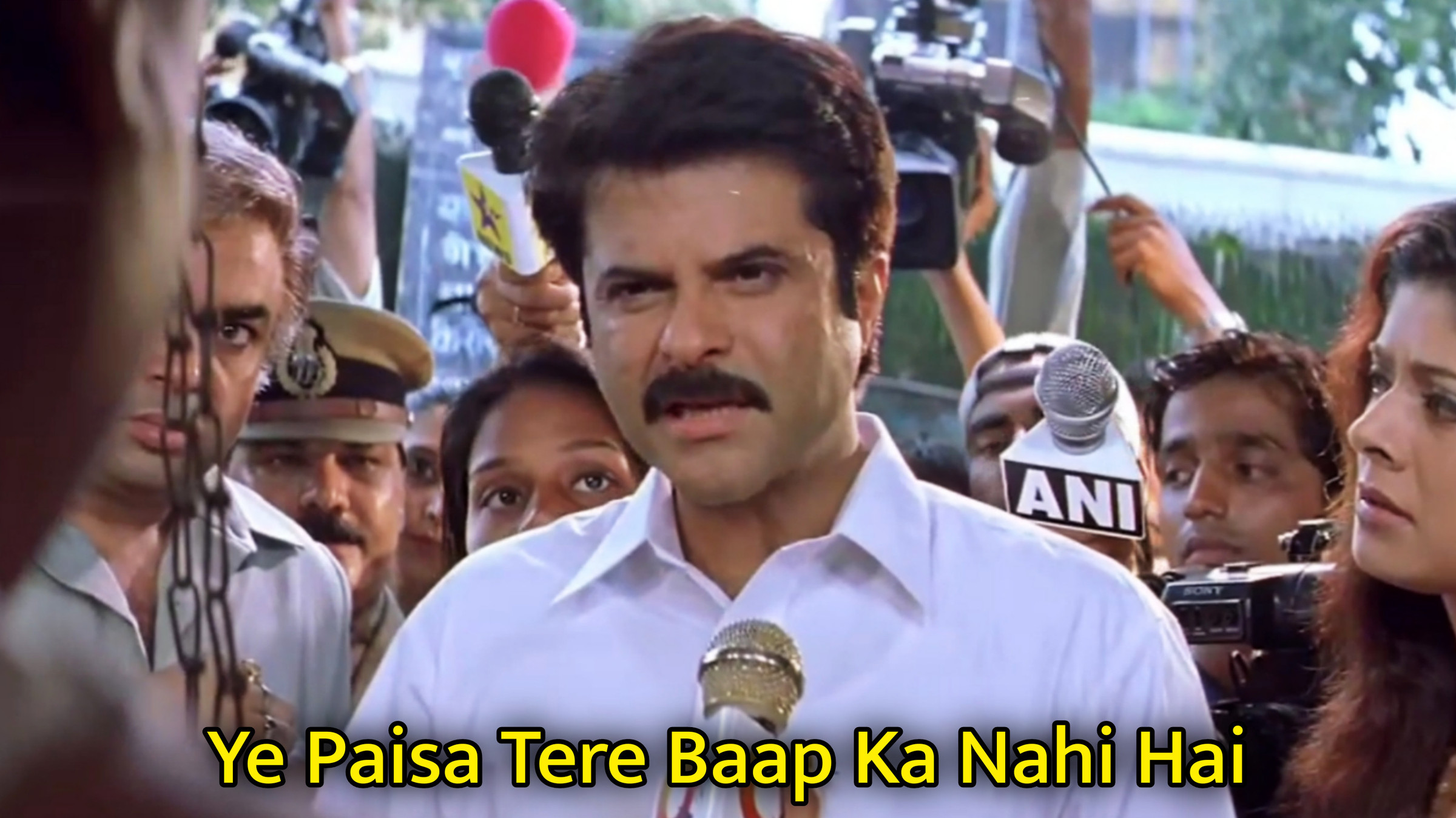 Ye Paisa Tere Baap Ka Nahi Hai Meme Template