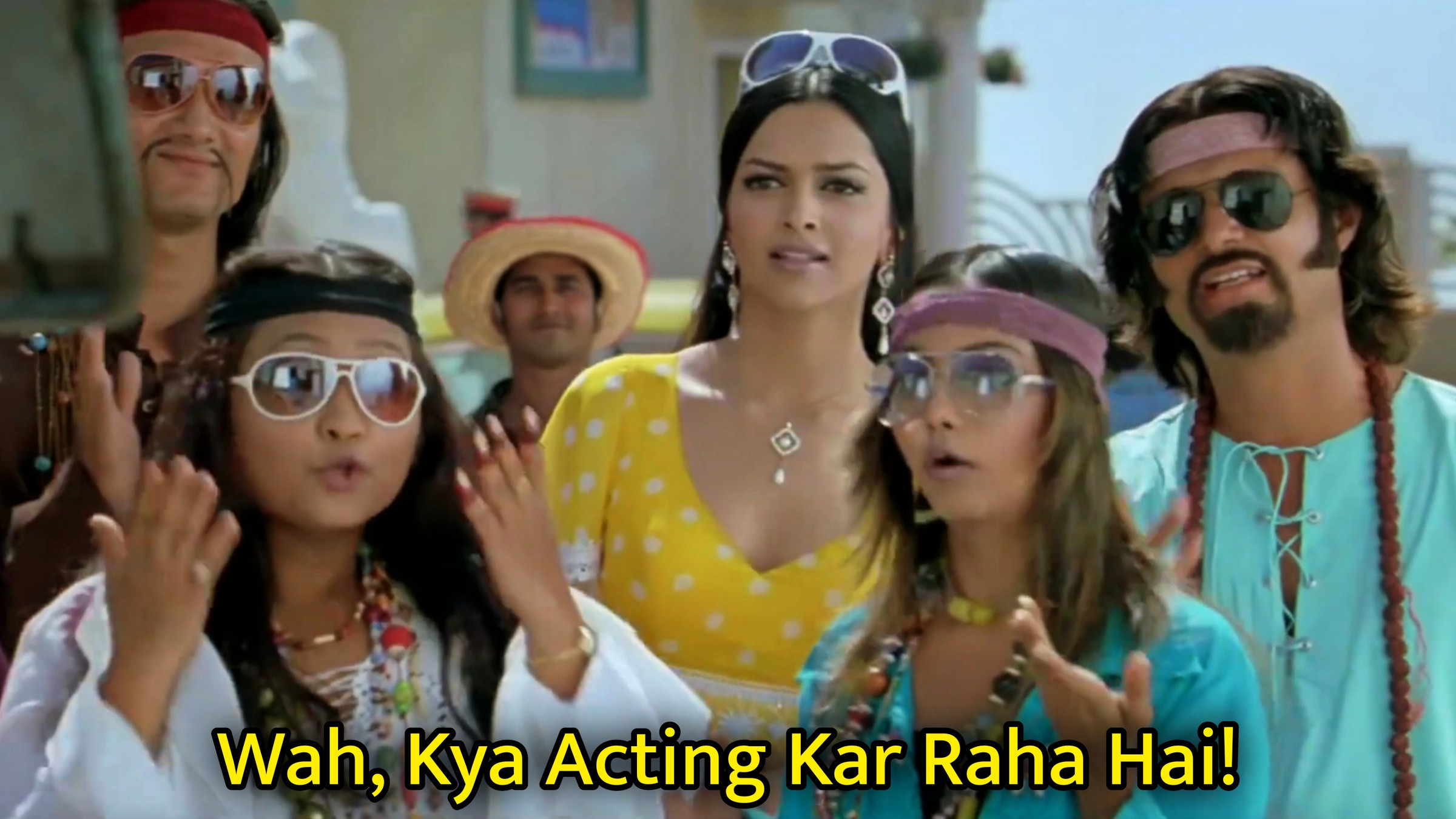 Wah Kya Acting Kar Raha Hai Meme Template
