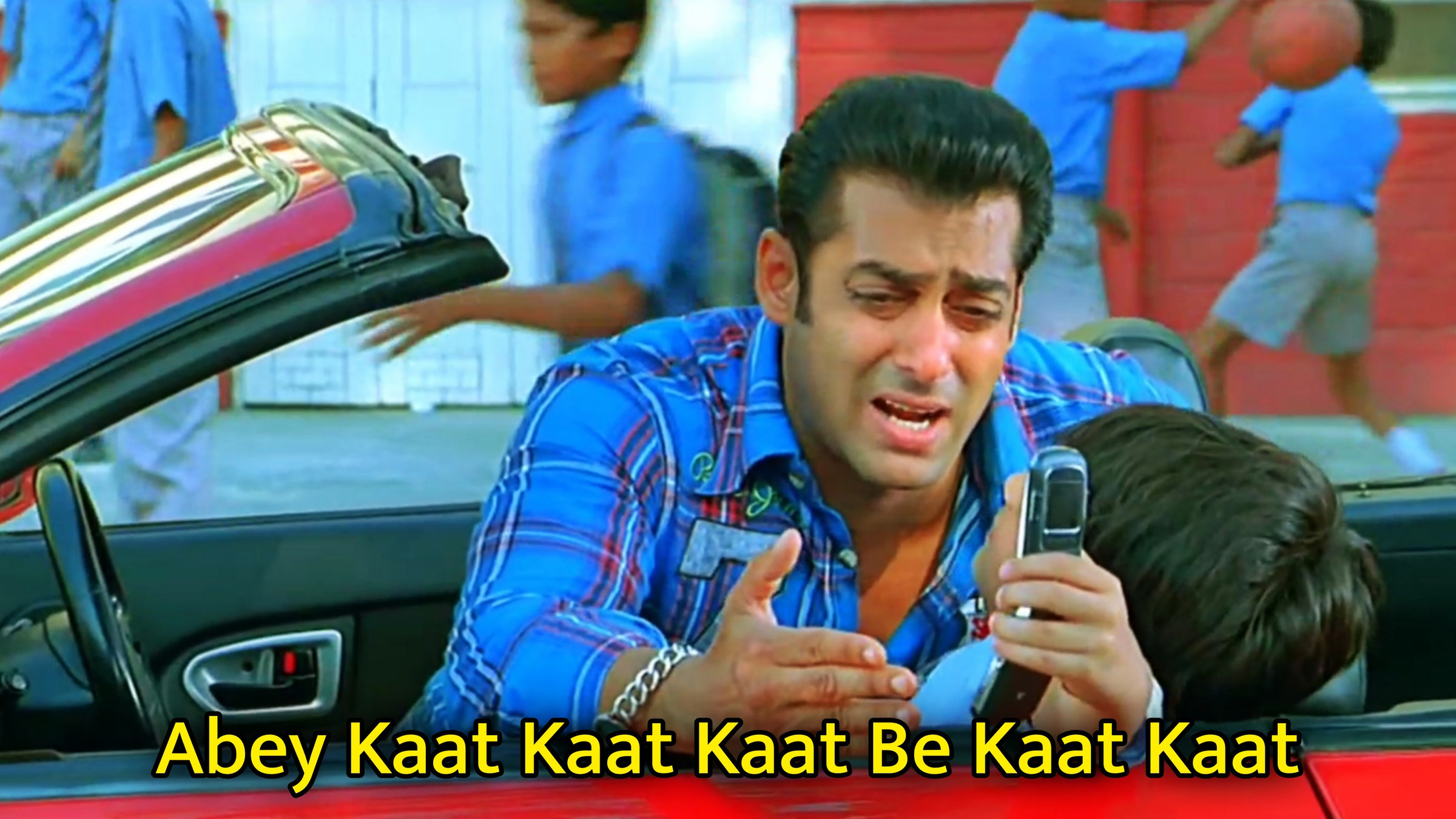 Abey Kaat Kaat Kaat Be Kaat Kaat Meme Template