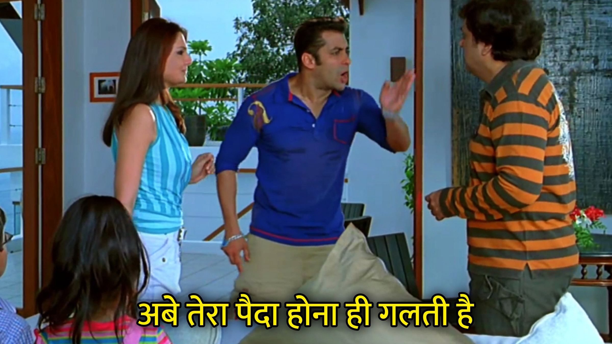 Abey Tera Paida Hona Hi Galti Hai Hindi Template & Meme Generator