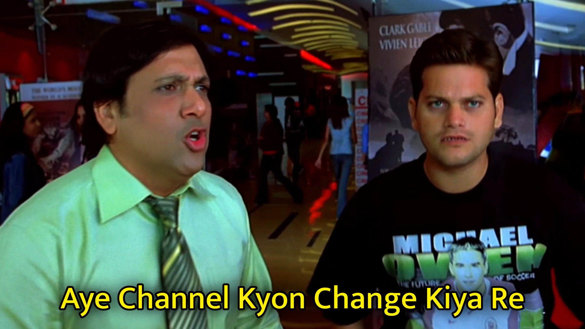 Aye Channel Kyon Change Kiya Re Meme Template