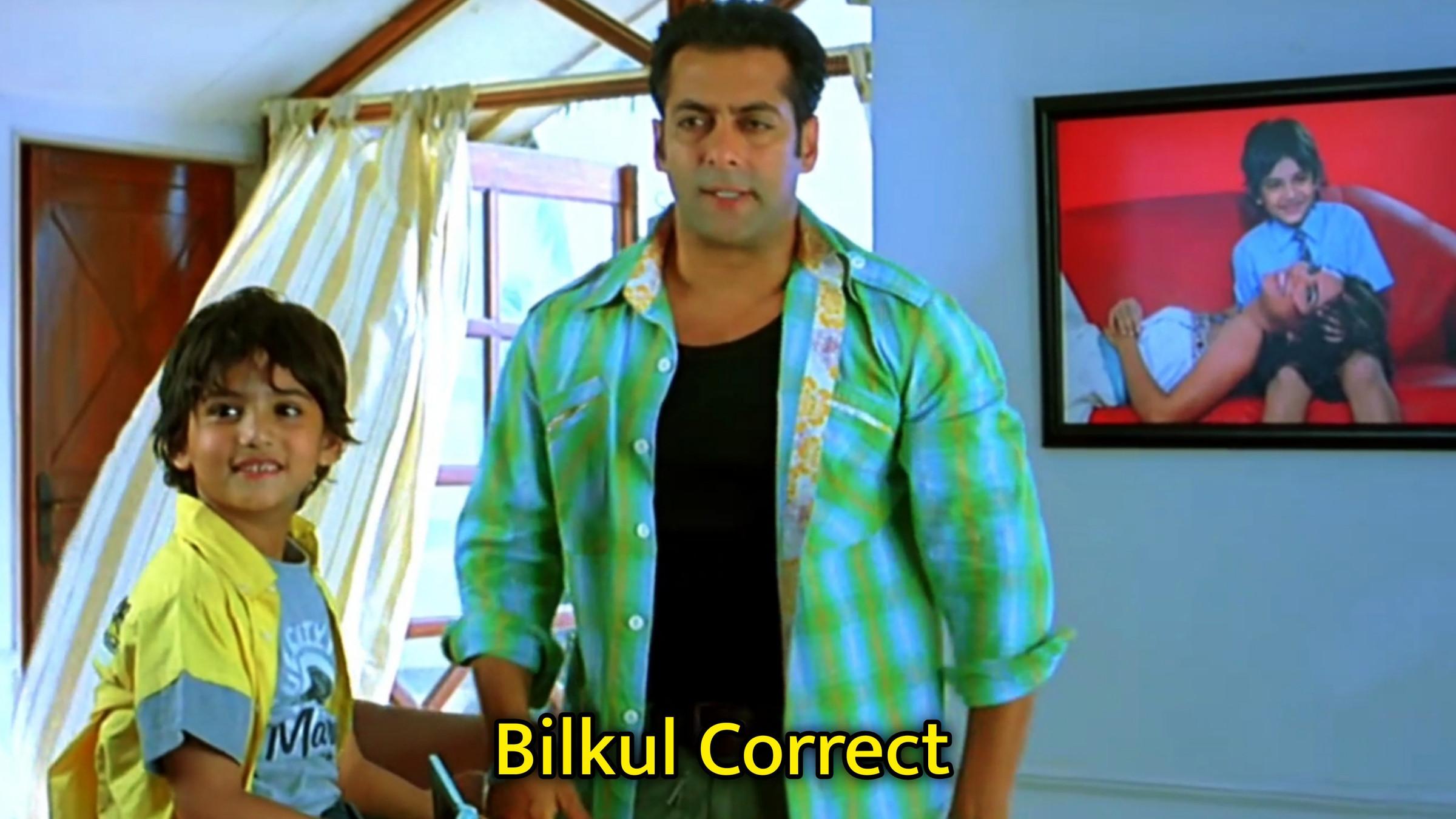 Bilkul Correct Salman Khan Meme Template