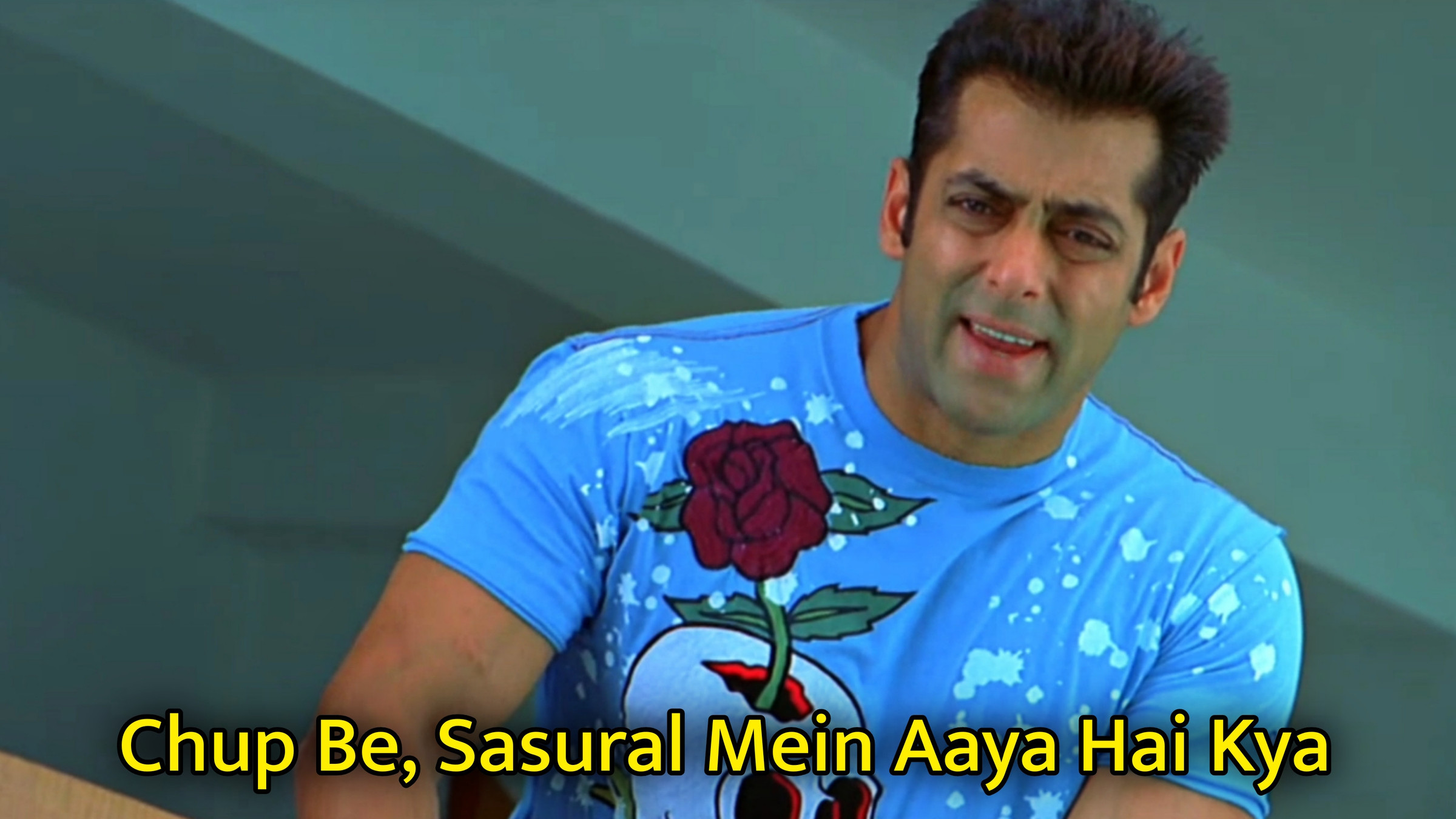 Chup Be, Sasural Mein Aaya Hai Kya Meme Template