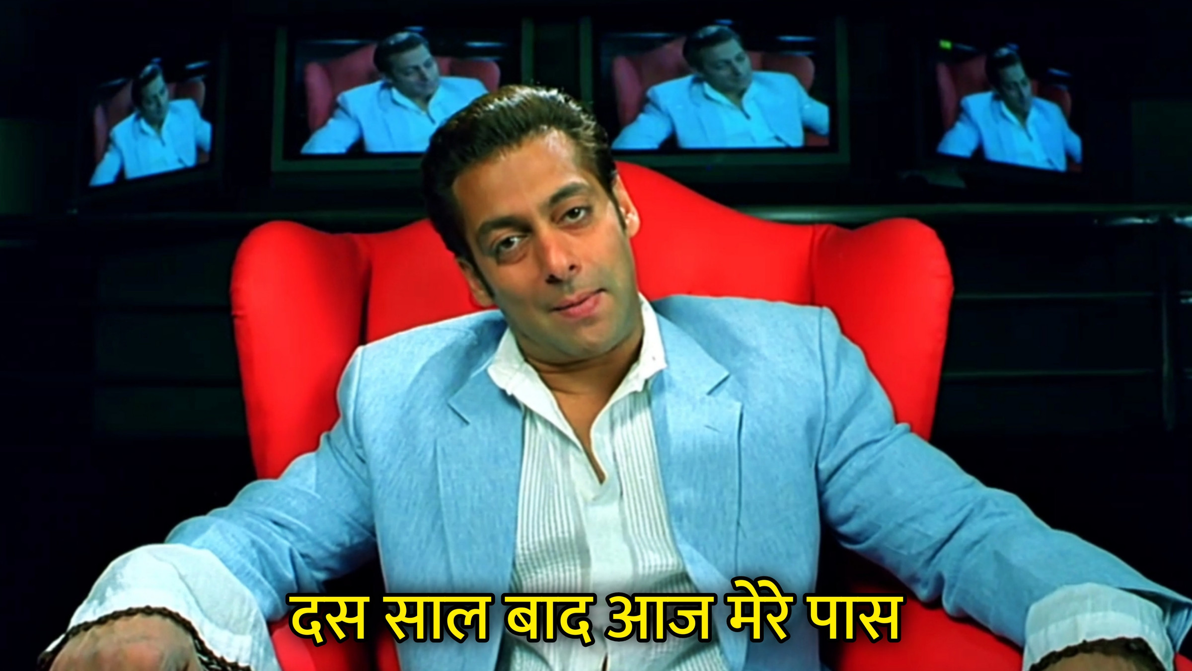 Dus Saal Baad Aana Mere Paas Hindi Template & Meme Generator