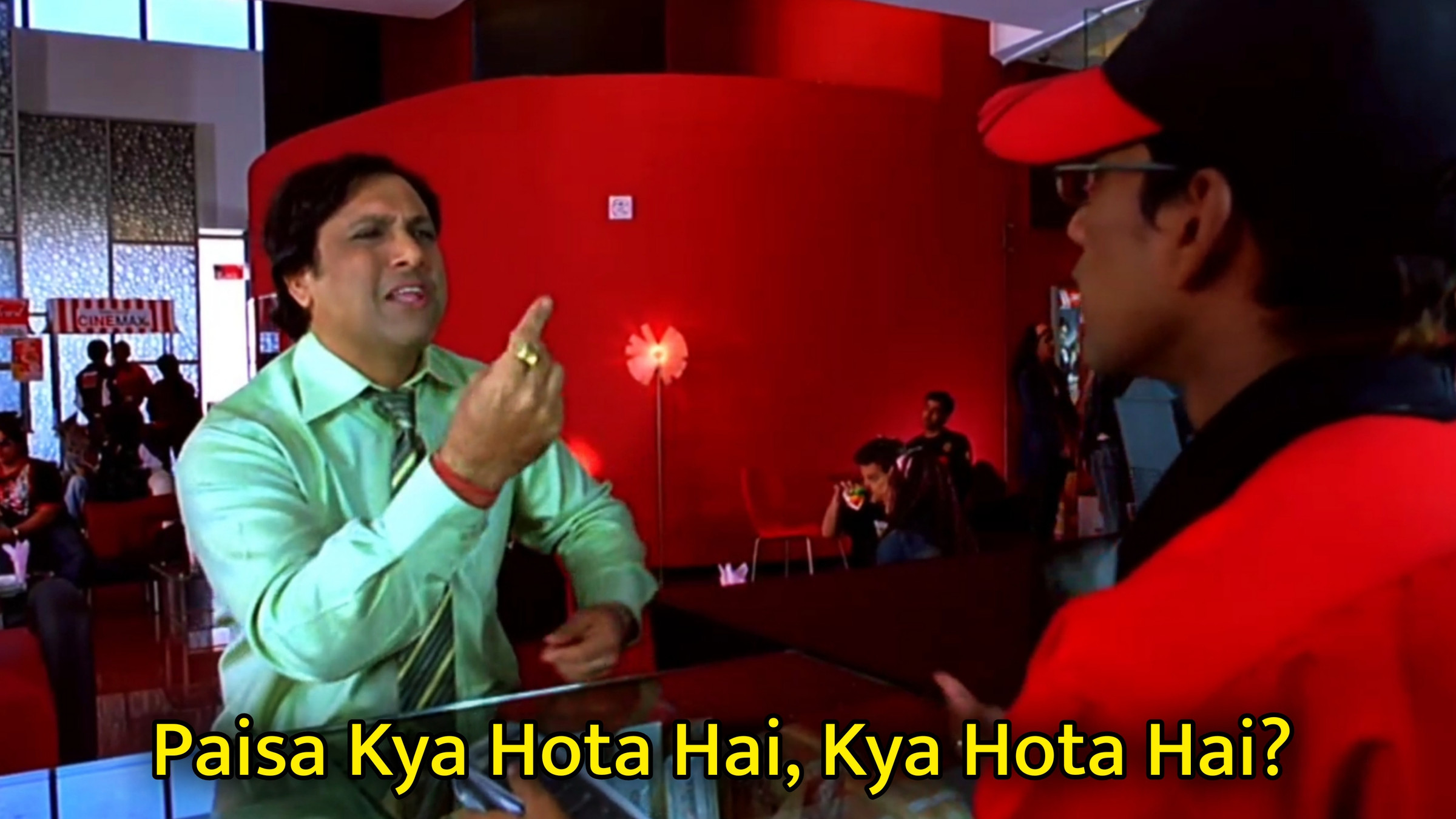 Paisa Kya Hota Hai, Kya Hota Hai? Meme Template