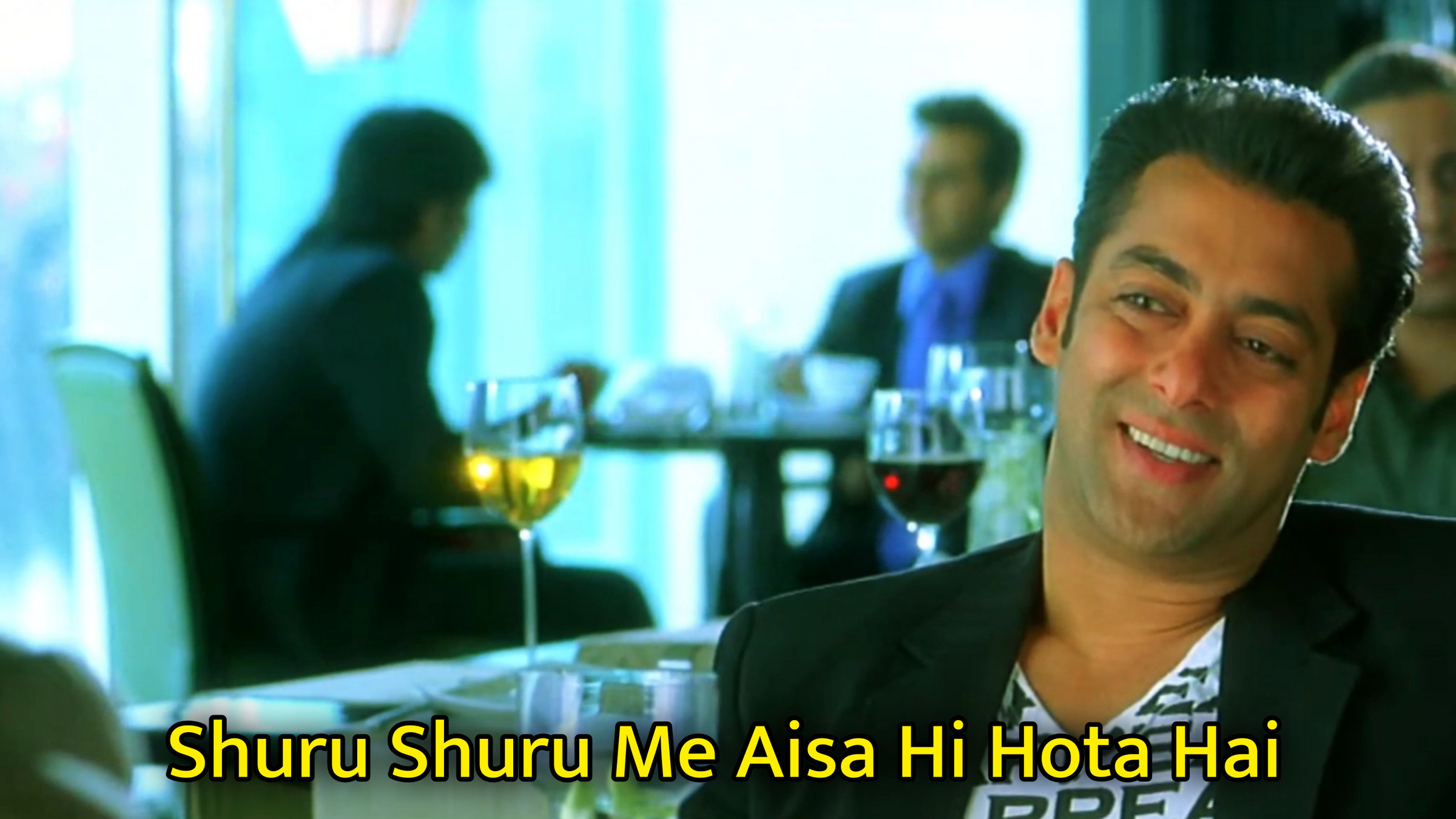 Shuru Shuru Me Aisa Hi Hota Hai Meme Template