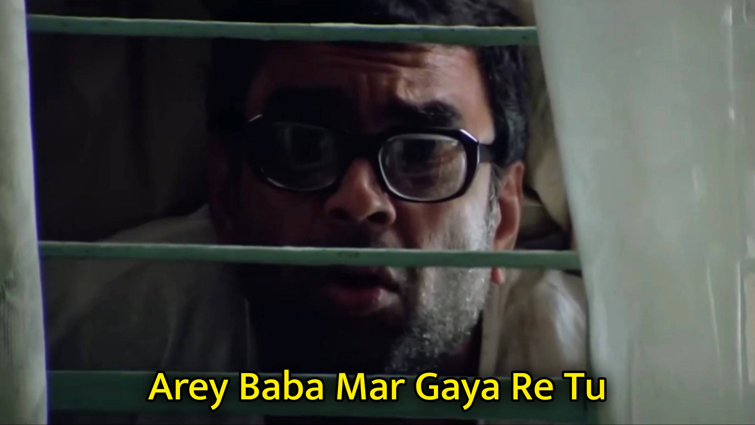 Arey Baba Mar Gaya Re Tu Meme Template