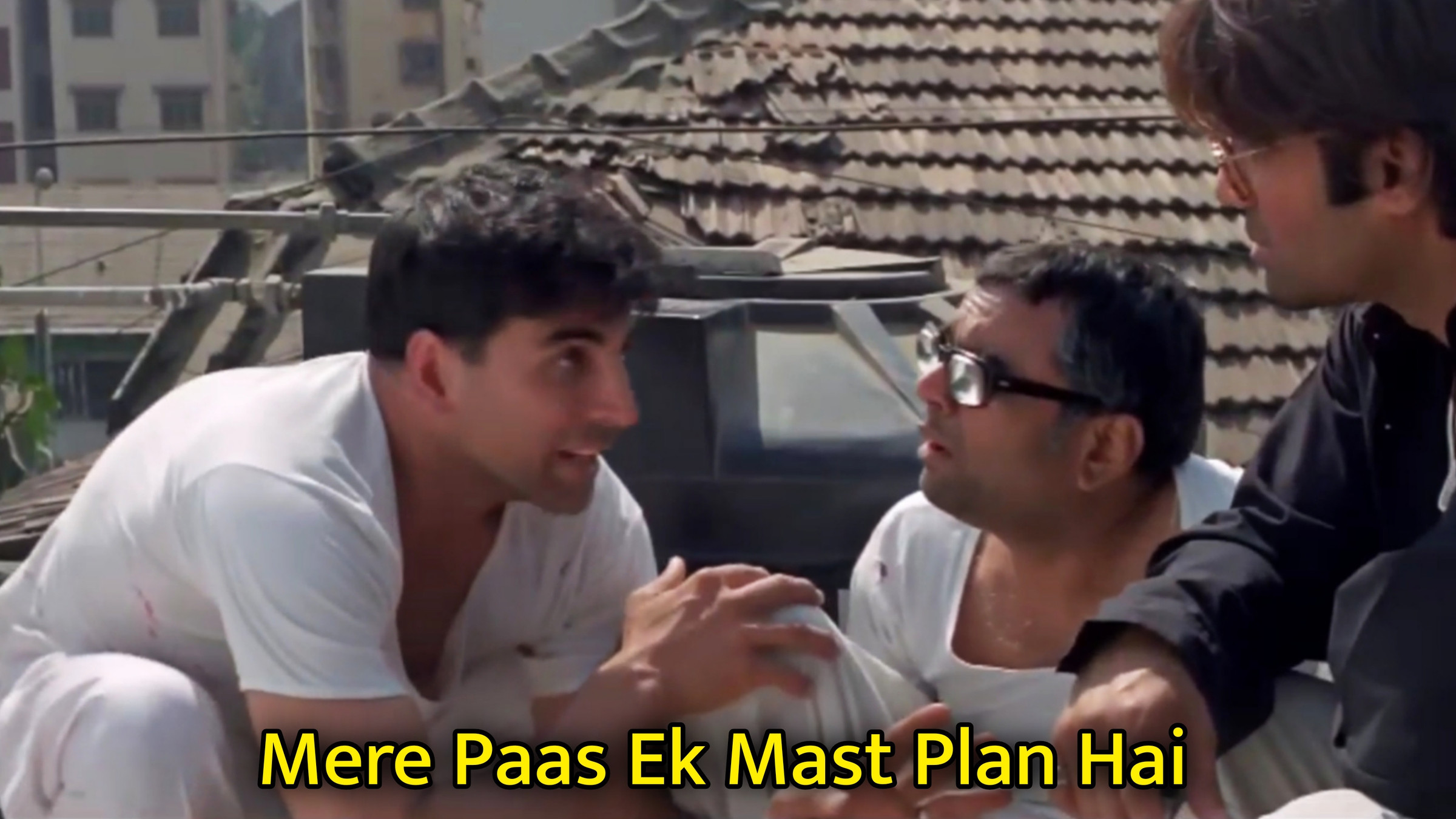 Mere Pass Ek Mast Plan Hai Meme Template