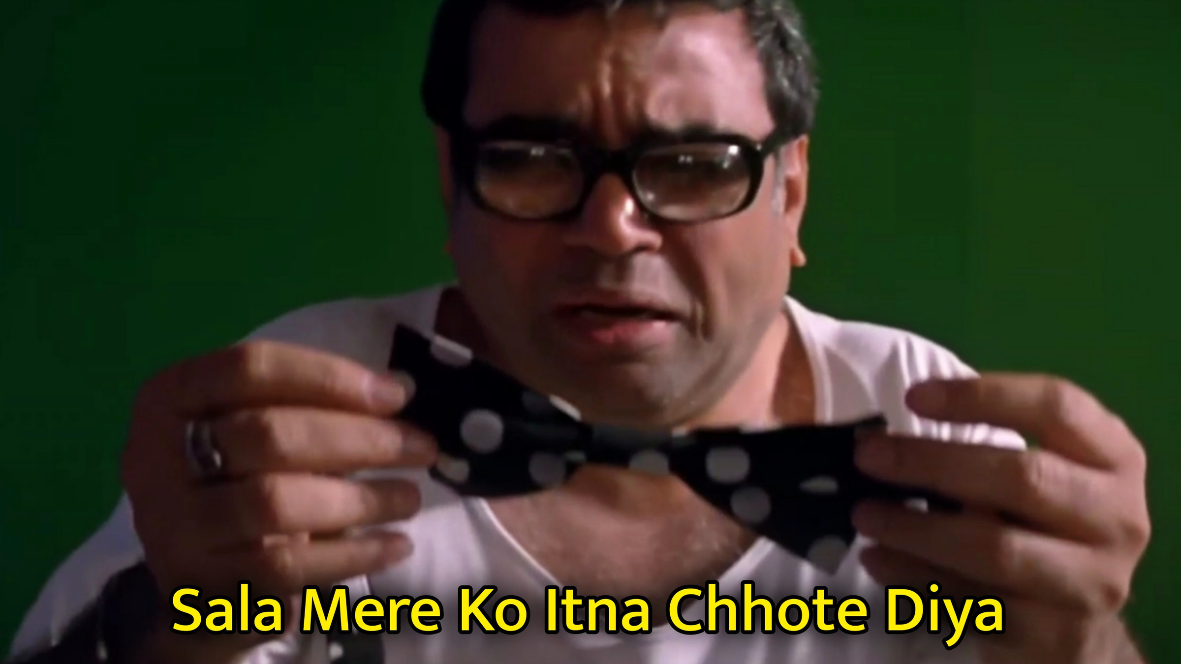 Sala Mere Ko Itna Chhote Diya Meme Template