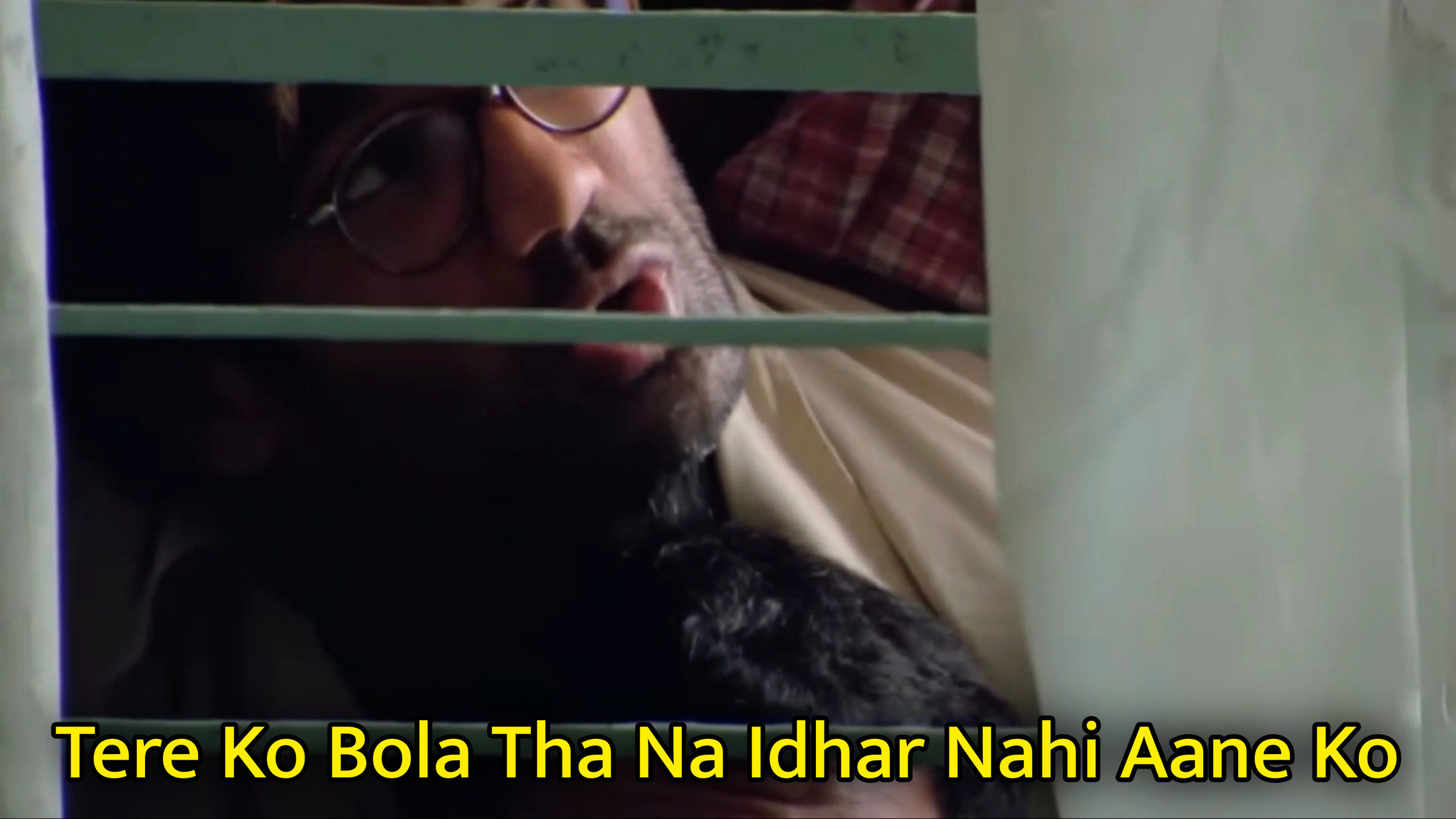 Tere Ko Bola Tha Na Idhar Nahi Aane Ko Meme Template
