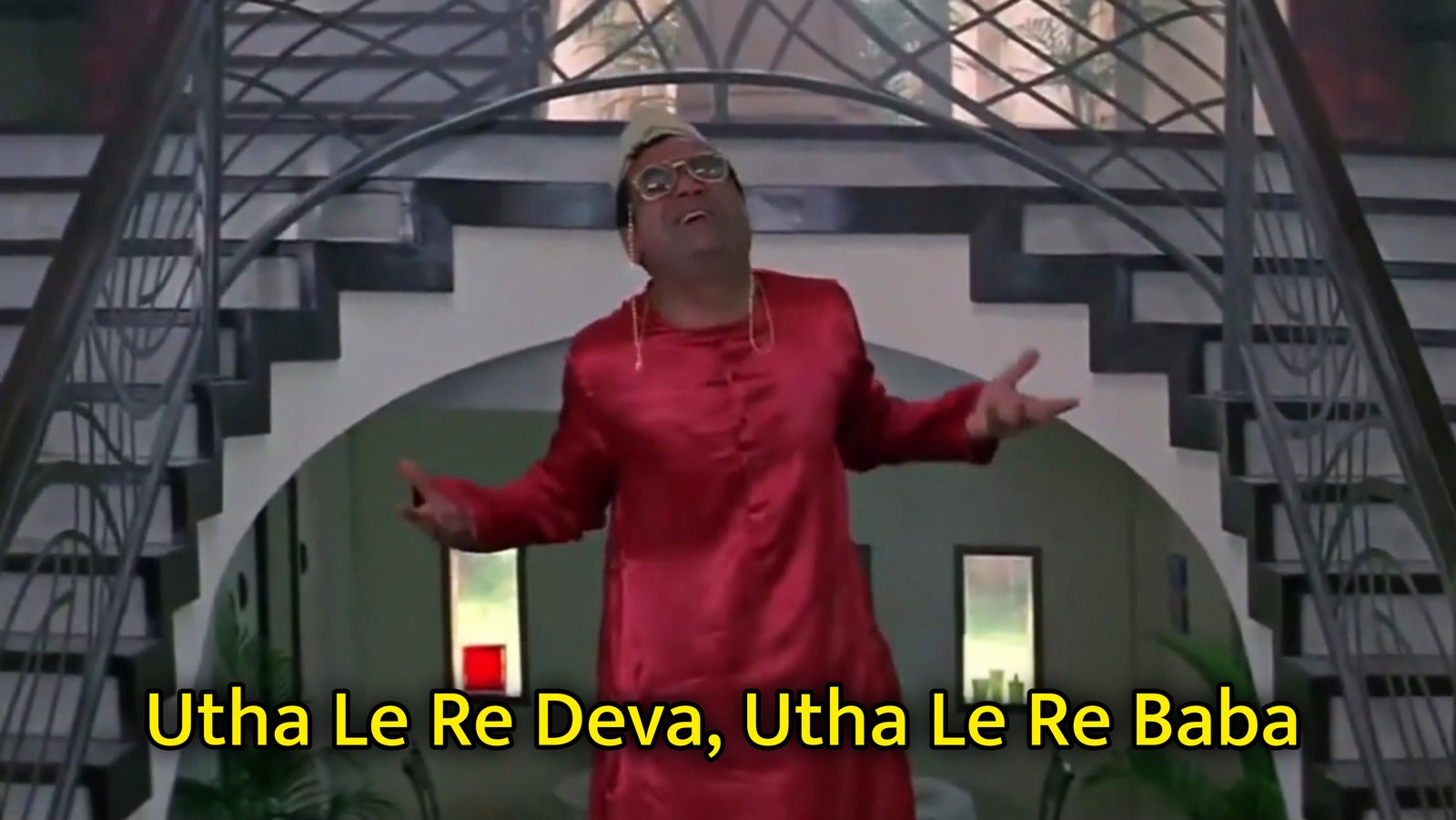 Utha Le Re Deva, Utha Le Re Baba Meme Template