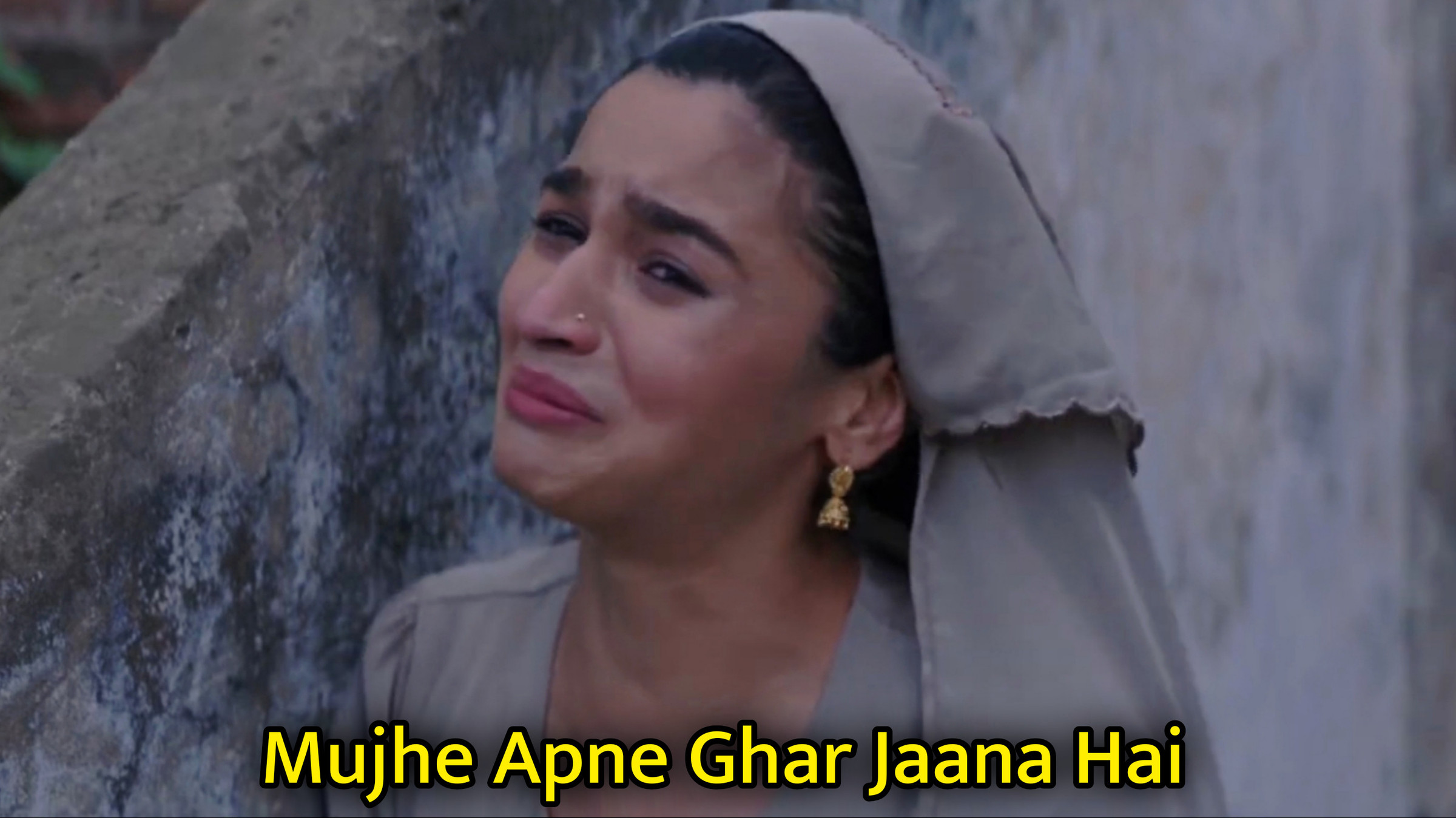 Mujhe Apne Ghar Jaana Hai Alia Bhatt Meme Template