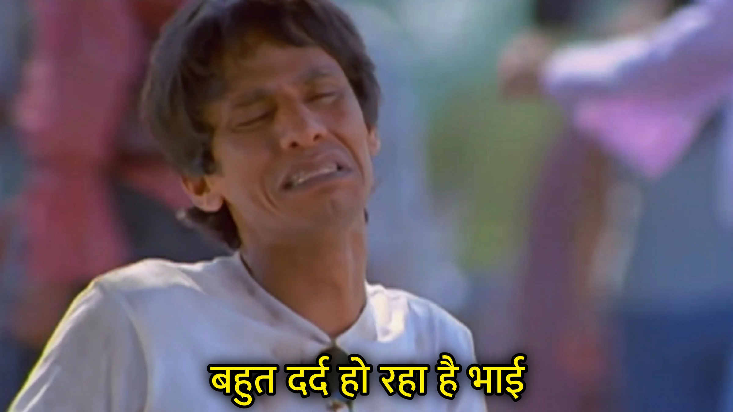 Bahut Dard Ho Raha Hai Bhai Hindi Meme Download & Meme Generator