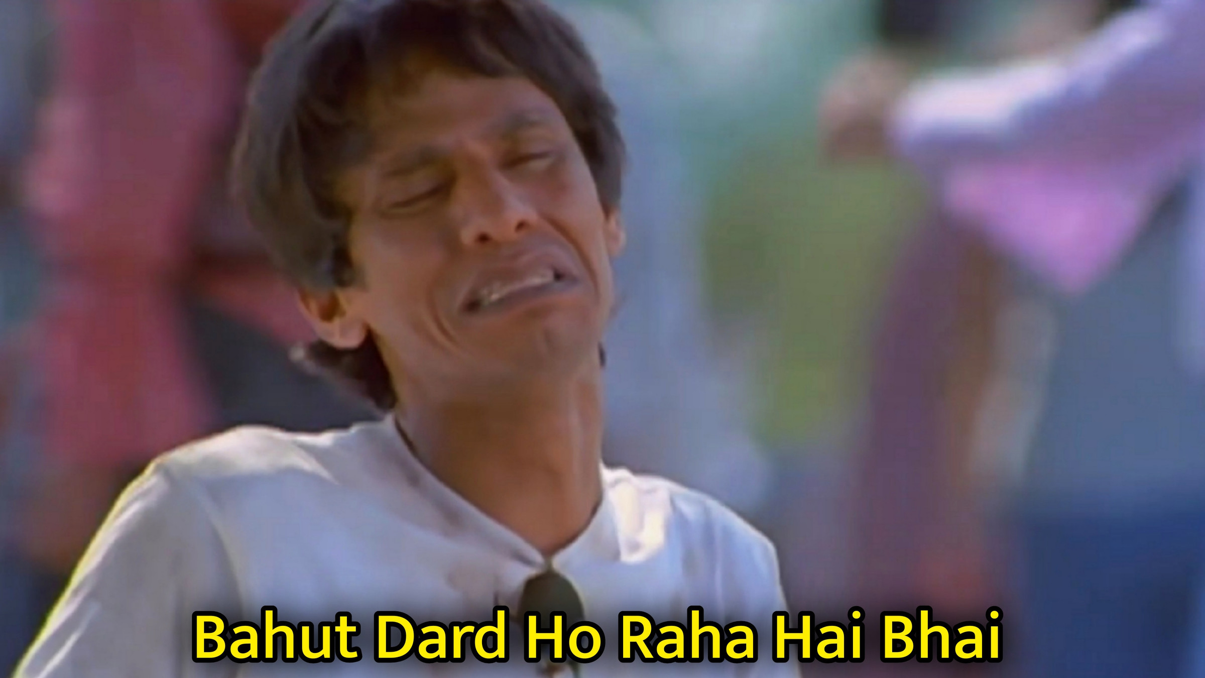 Bahut Dard Ho Raha Hai Bhai Meme Template