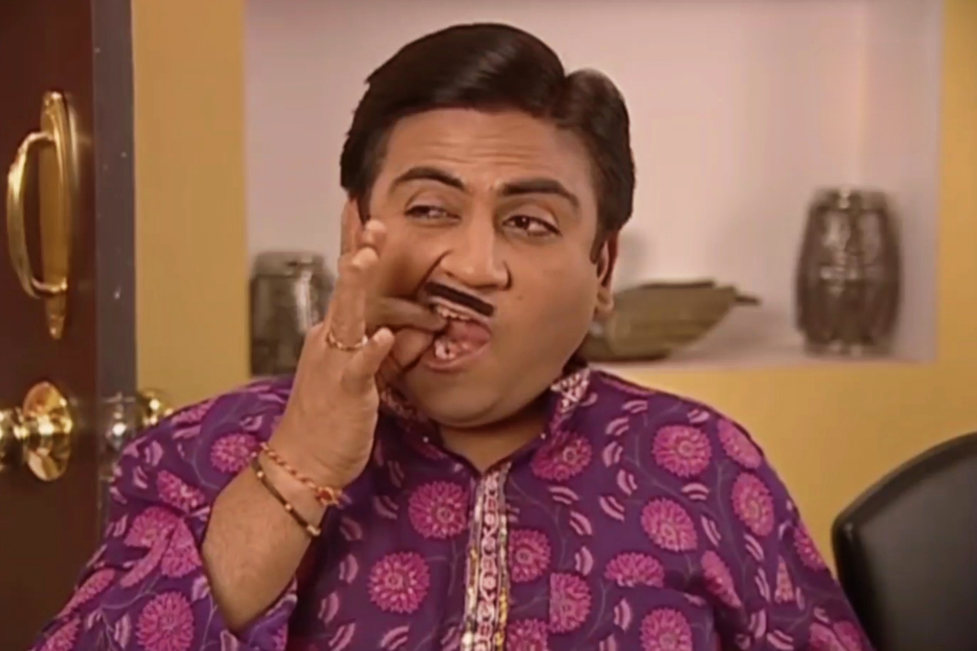 Jethalal Lokhandi Dant Blank Meme Download & Generator