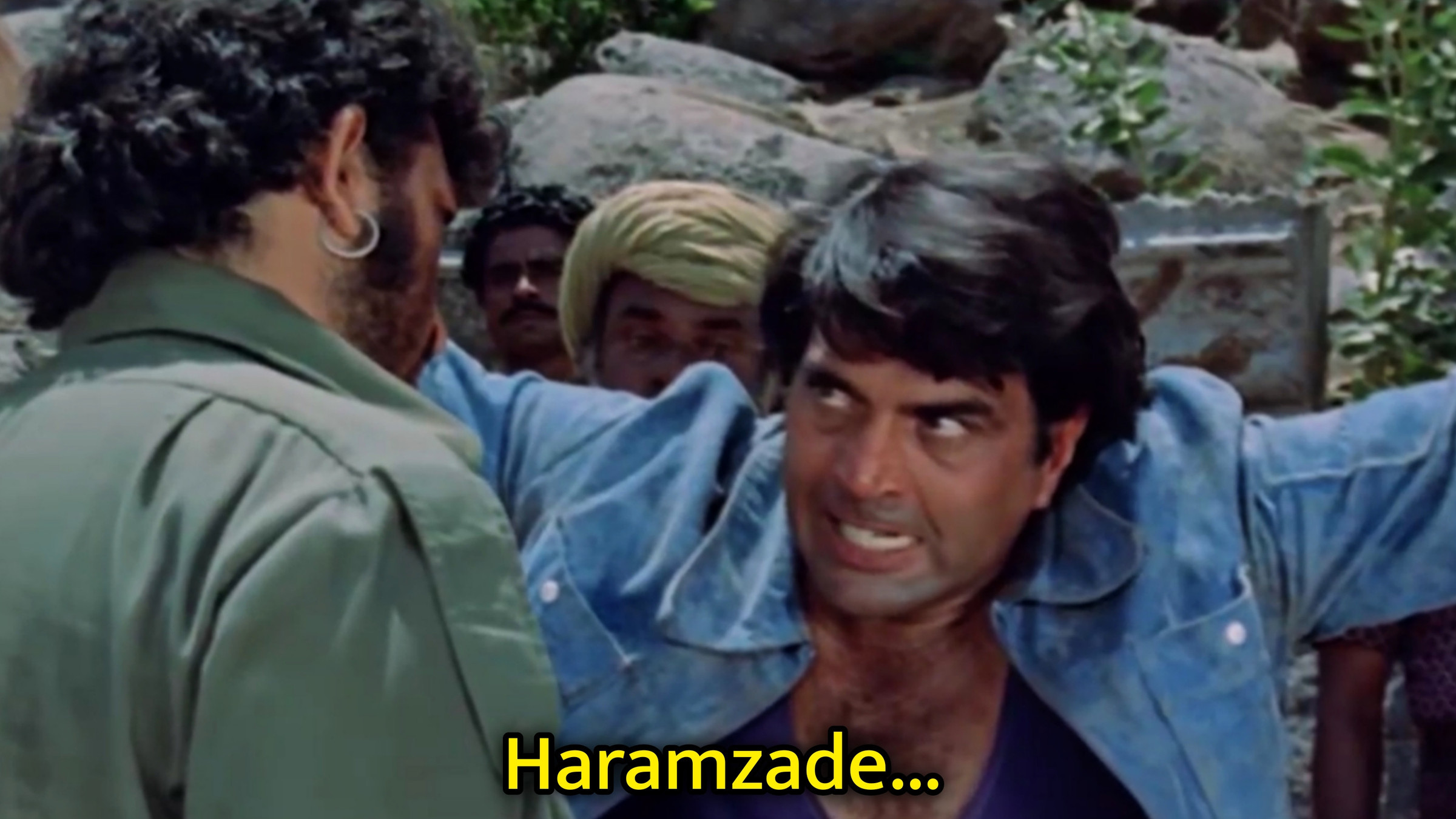Haramzade Dharmendra Meme Template