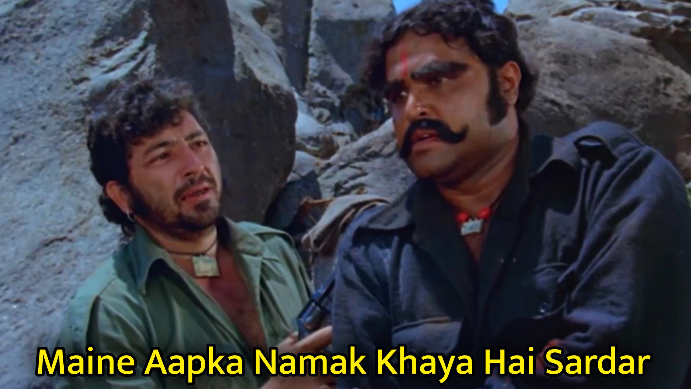 Maine Aapka Namak Khaya Hai Sardar Meme Template