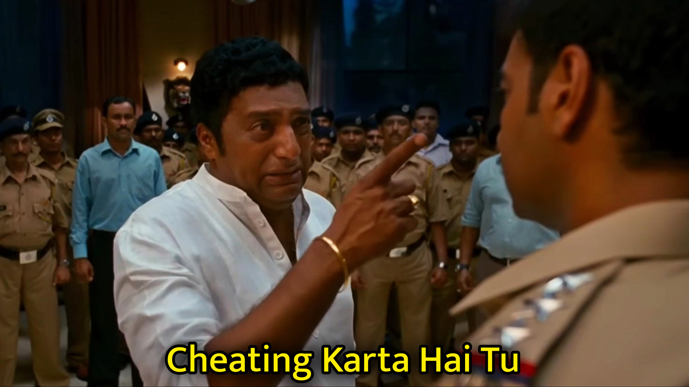 Cheating Karta Hai Tu Meme Template