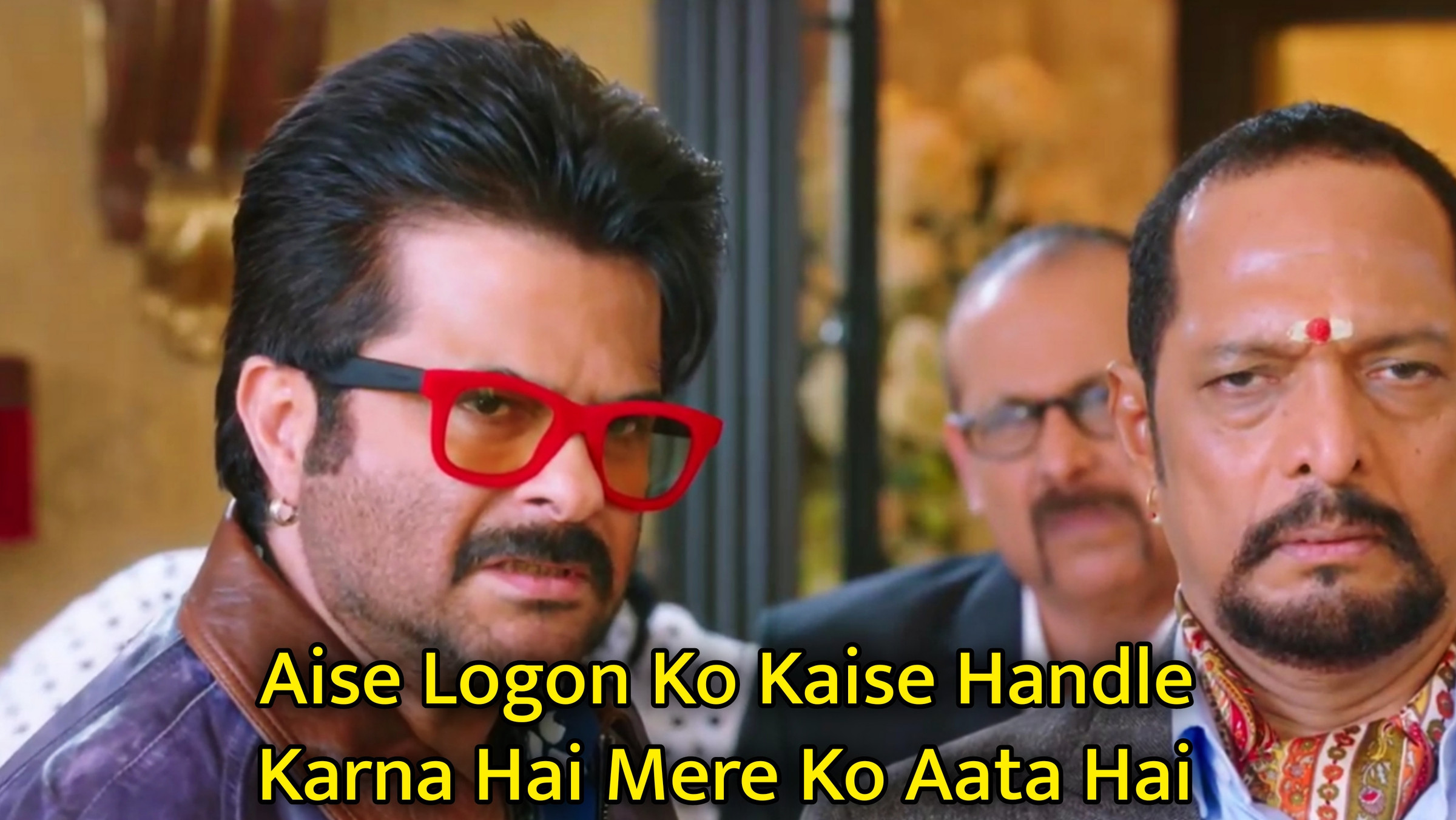 Aise Logon Ko Kaise Handle Karna Hai Mere Ko Aata Hai Meme Template
