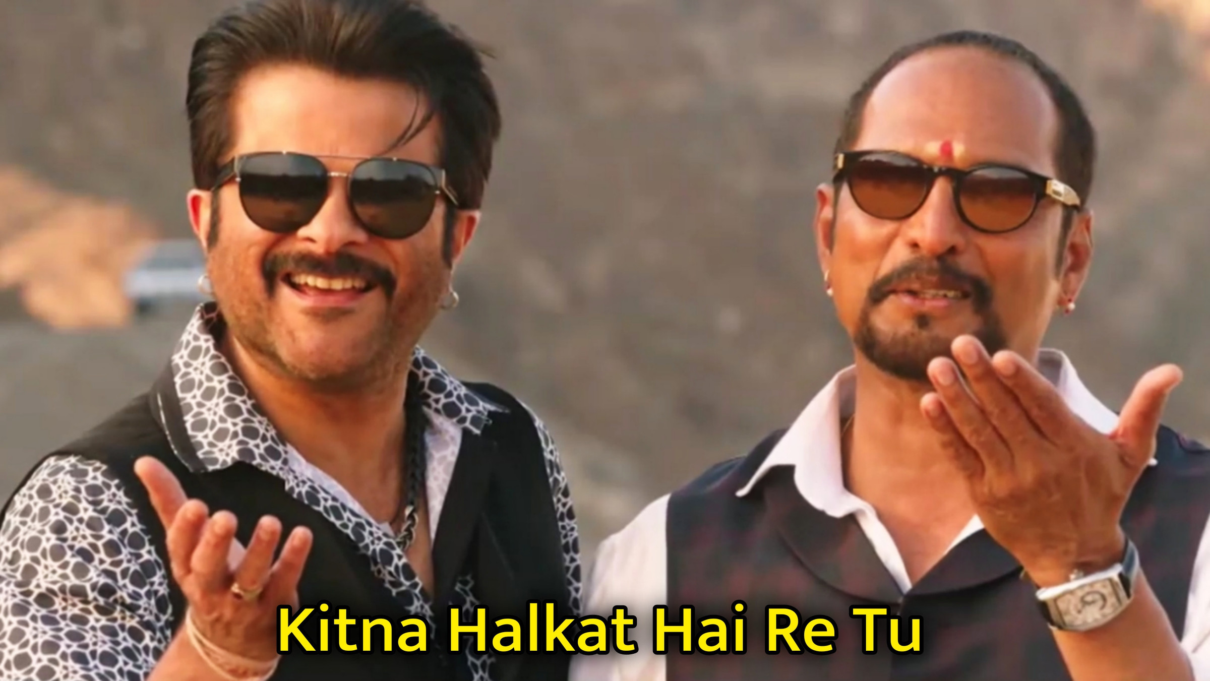 Kitna Halkat Hai Re Tu Meme Template