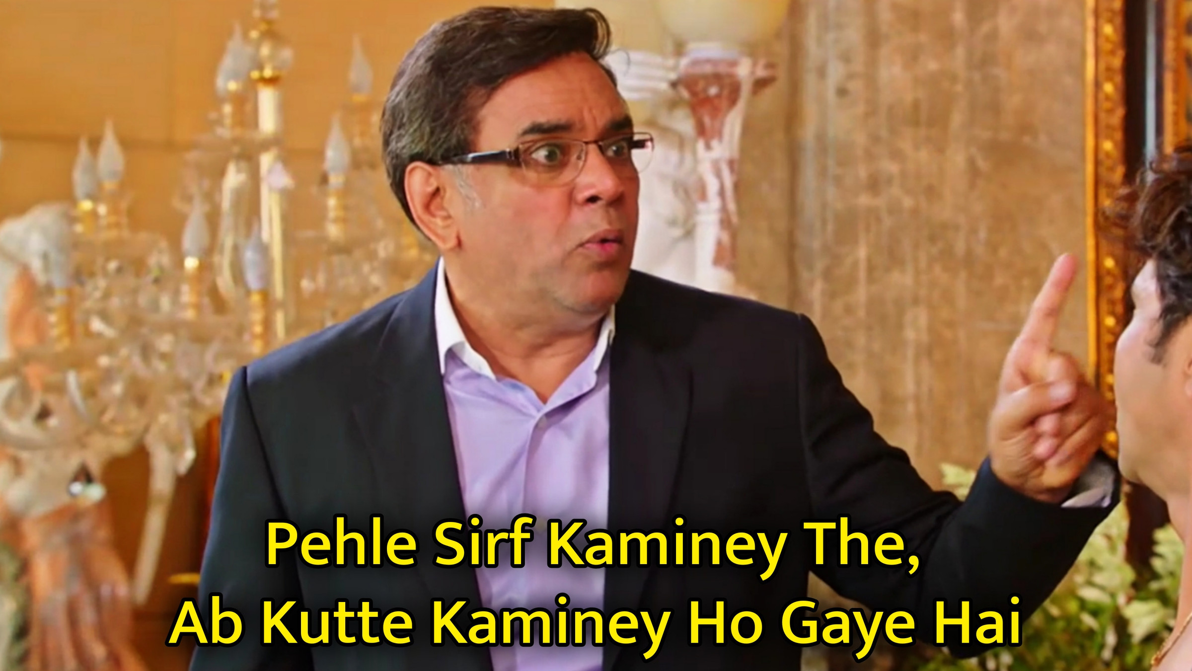 Pehle Sirf Kaminey The Ab Kutte Kaminey Ho Gaye Hai Meme Template