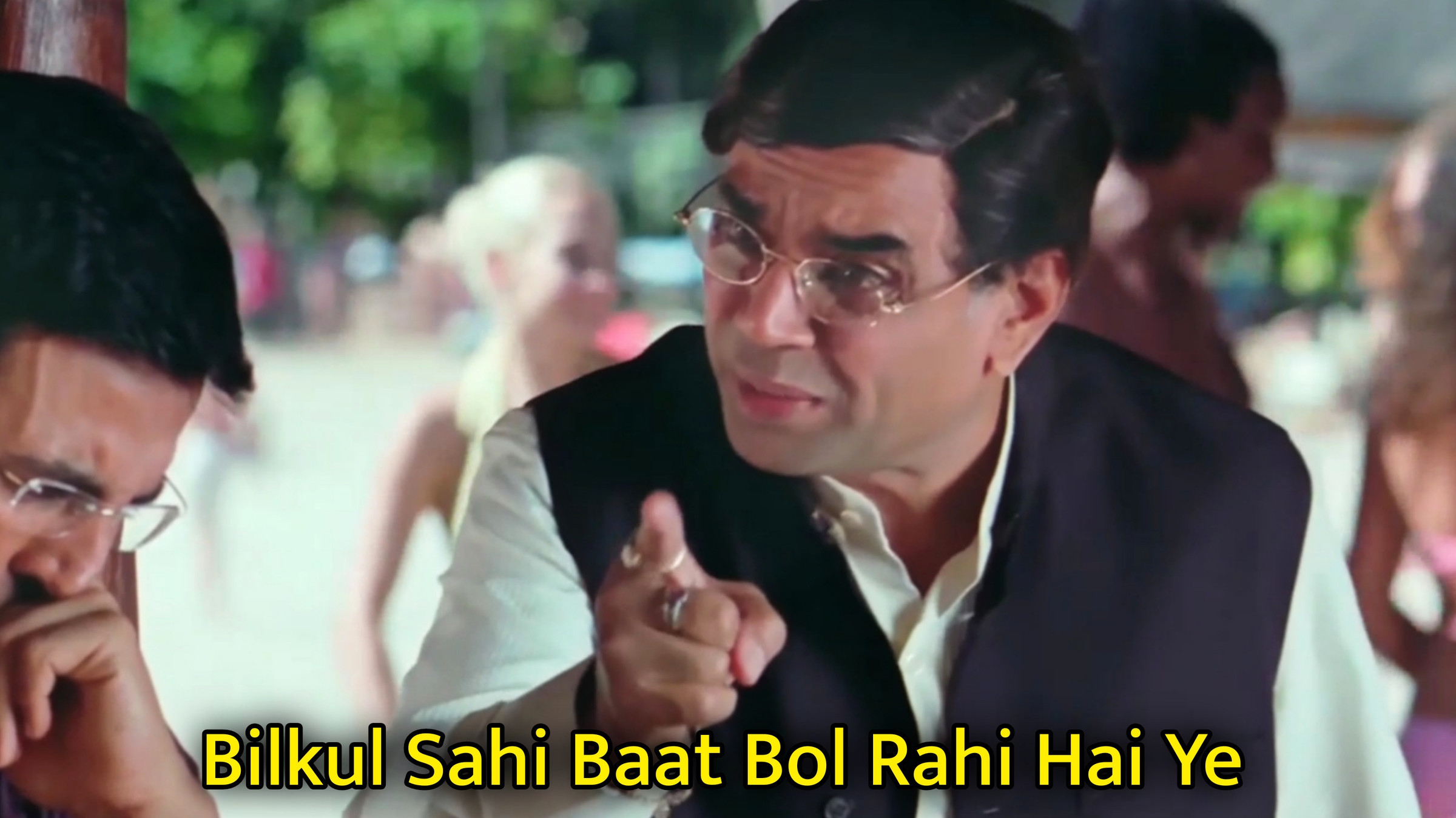 Bilkul Sahi Baat Bol Rahi Hai Ye Meme Template