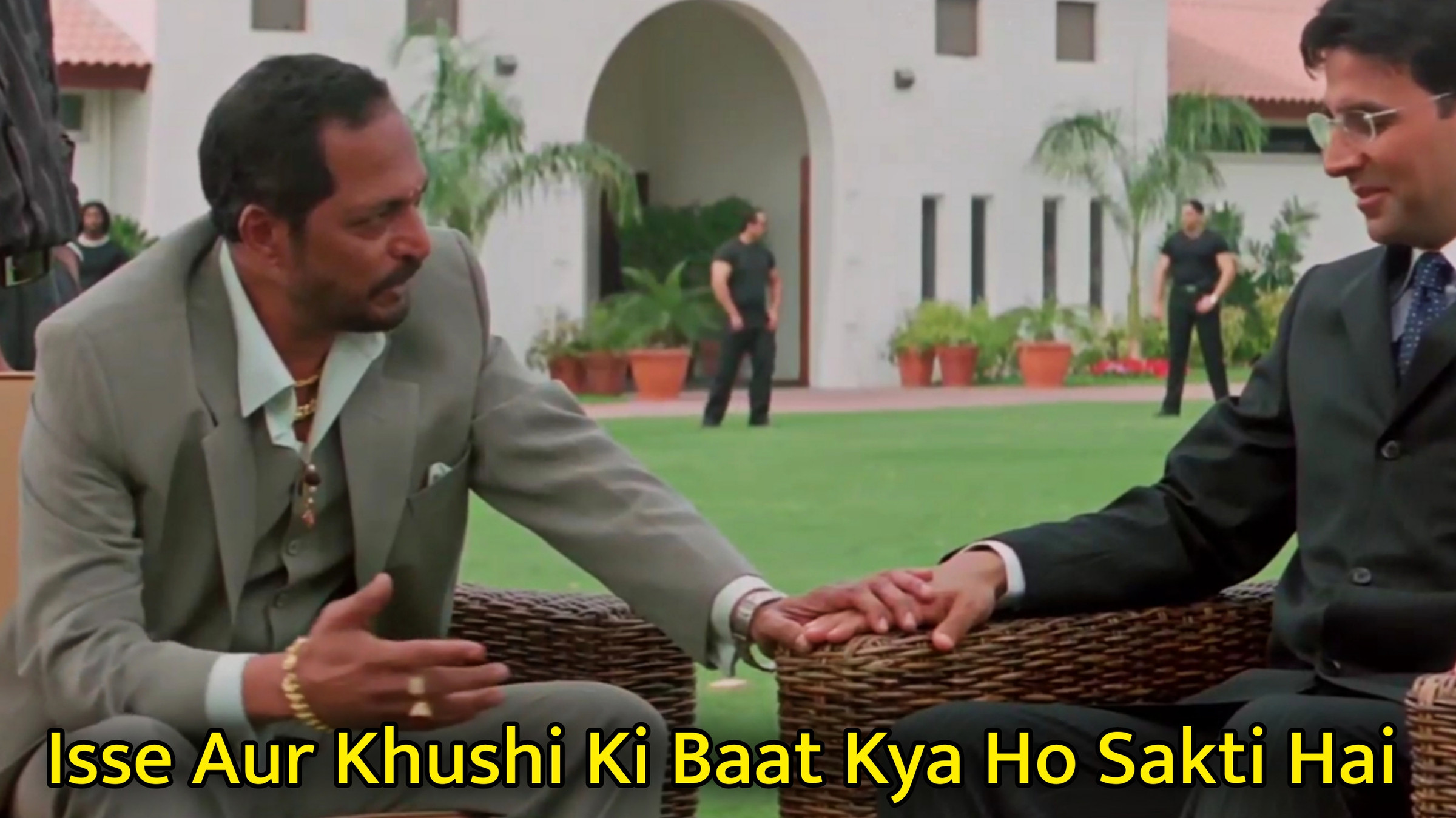 Isse Aur Khushi Ki Baat Kya Ho Sakti Hai Meme Template