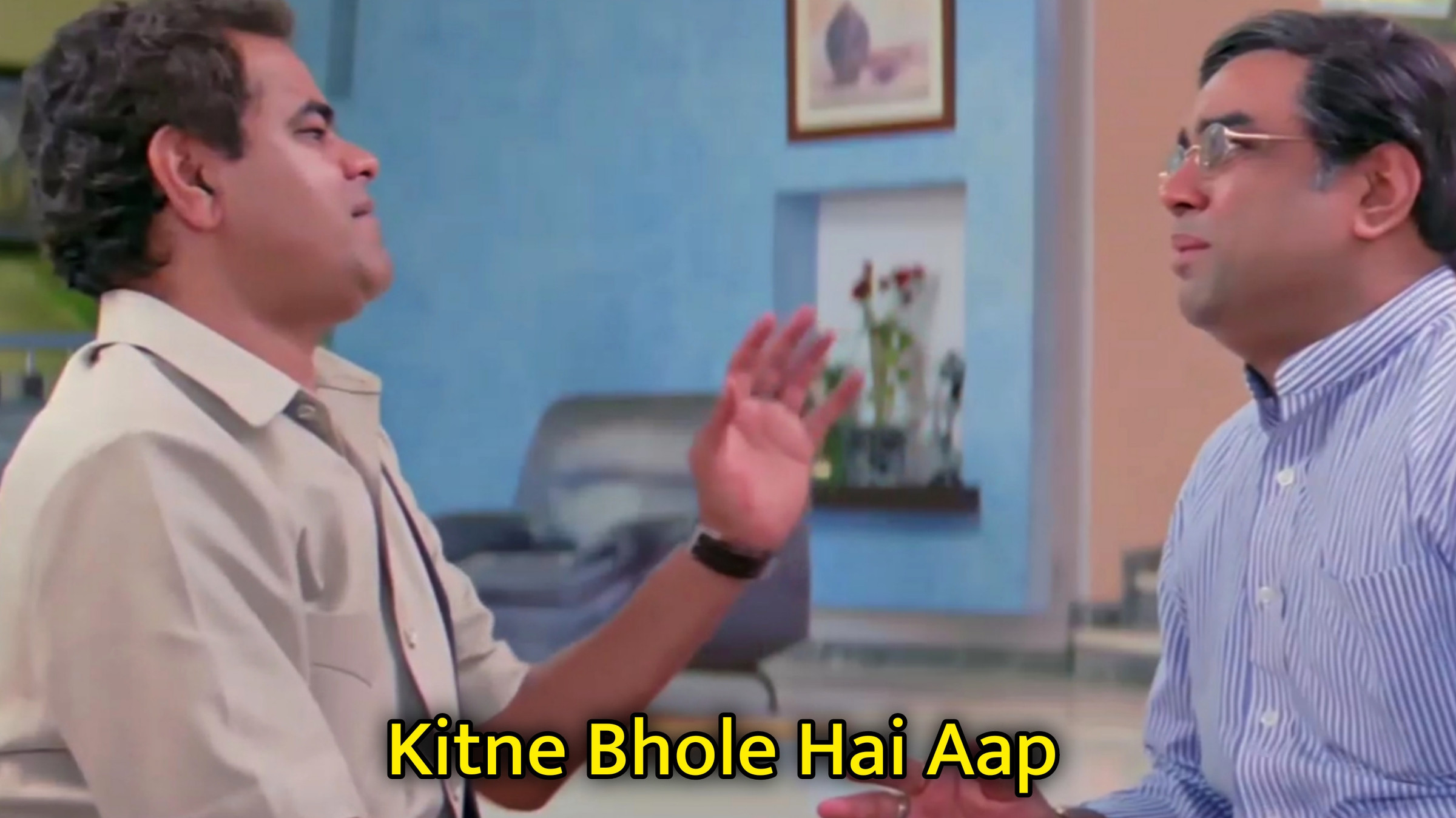 Kitne Bhole Hai Aap Meme Template