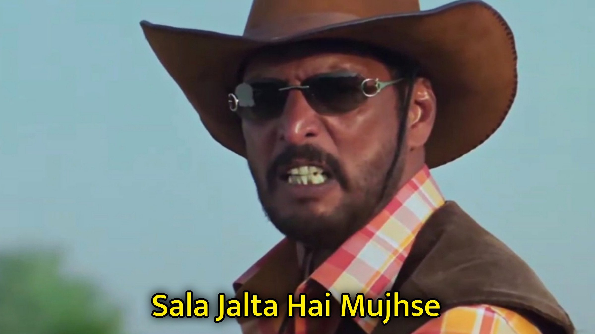 Sala Jalta Hai Mujhse Meme Template