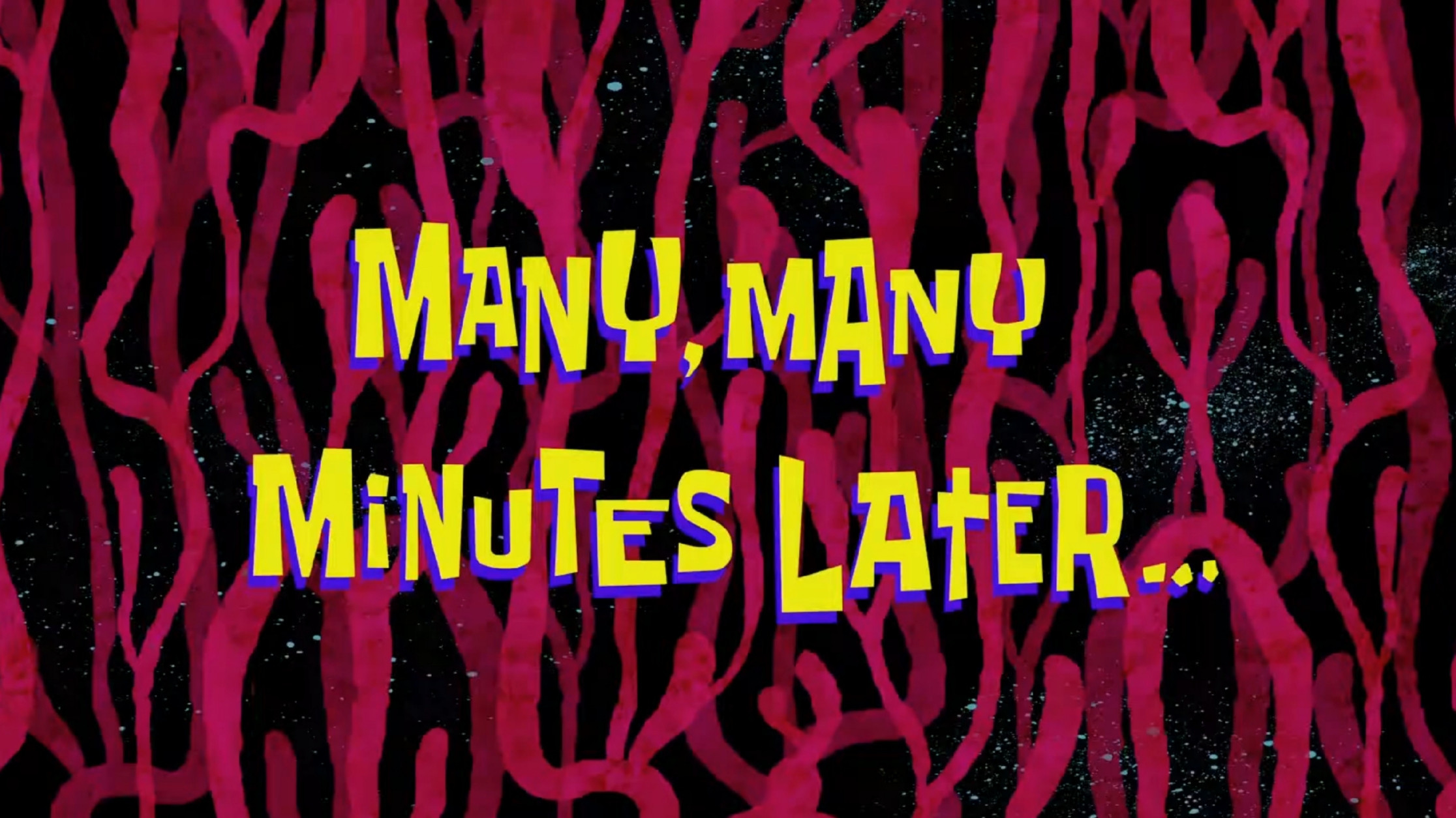 Many Many Minutes Later Meme Template