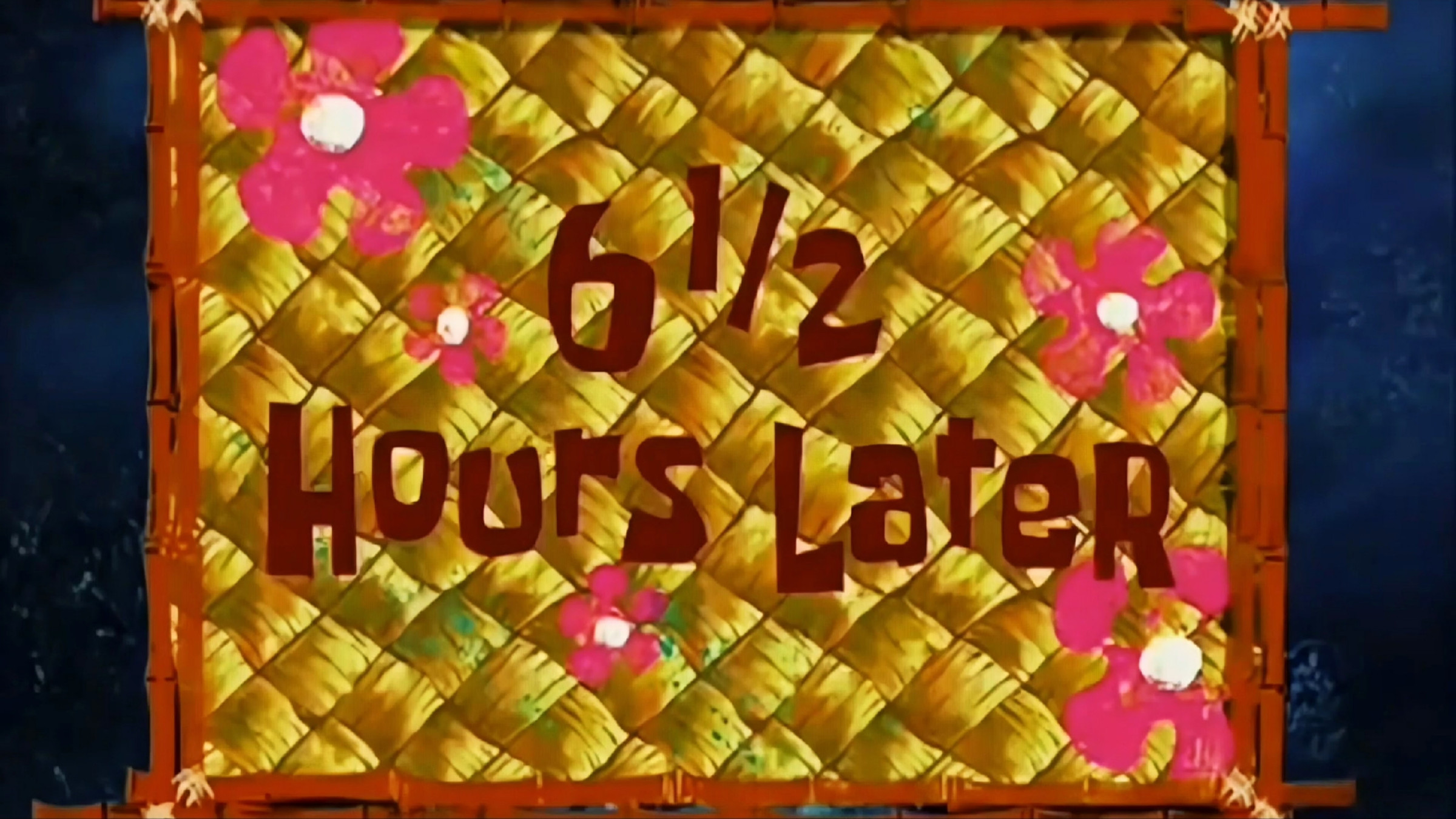 Six and Half Hours Later Meme Template