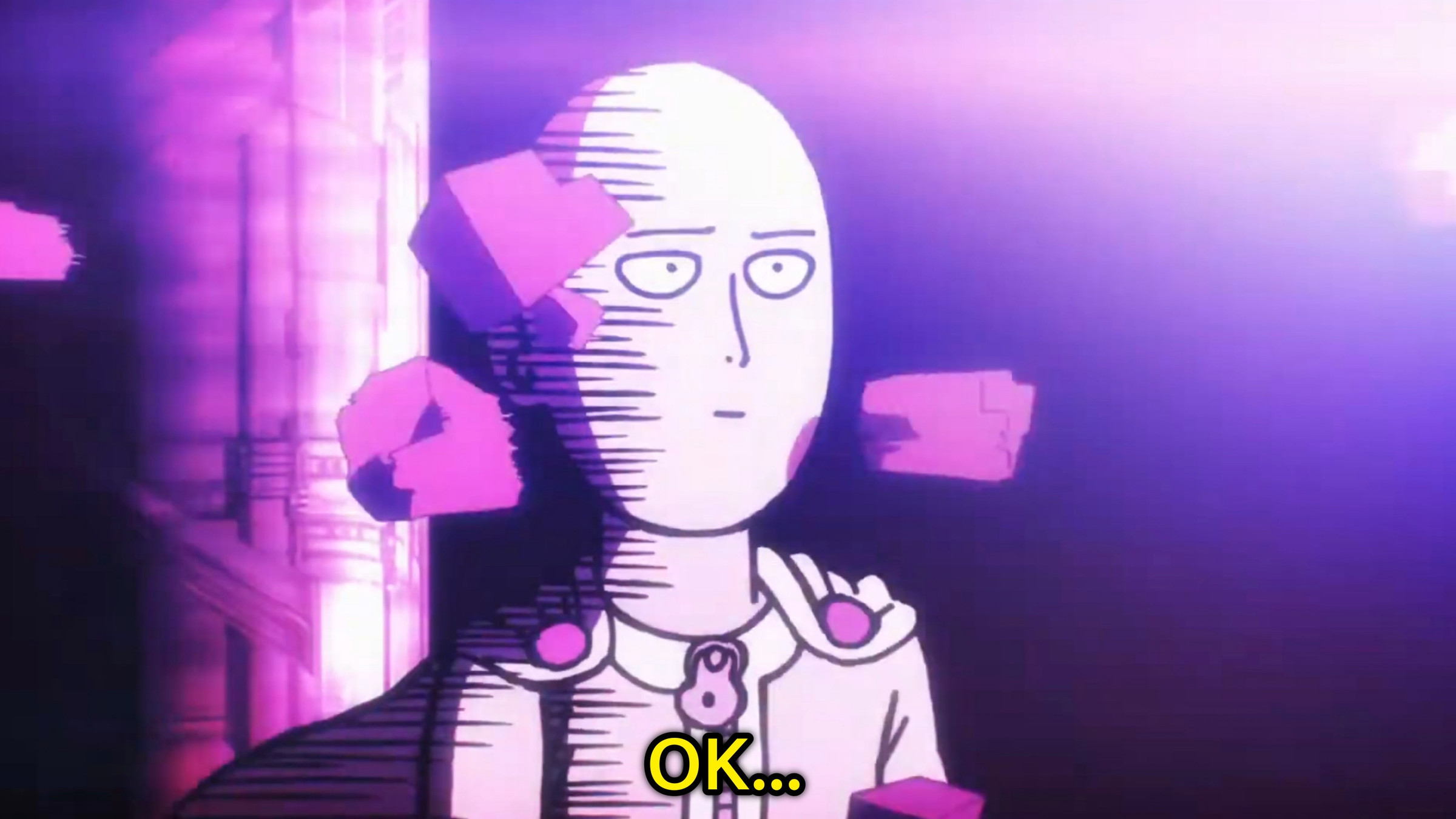 OK Saitama One Punch Man Meme Template