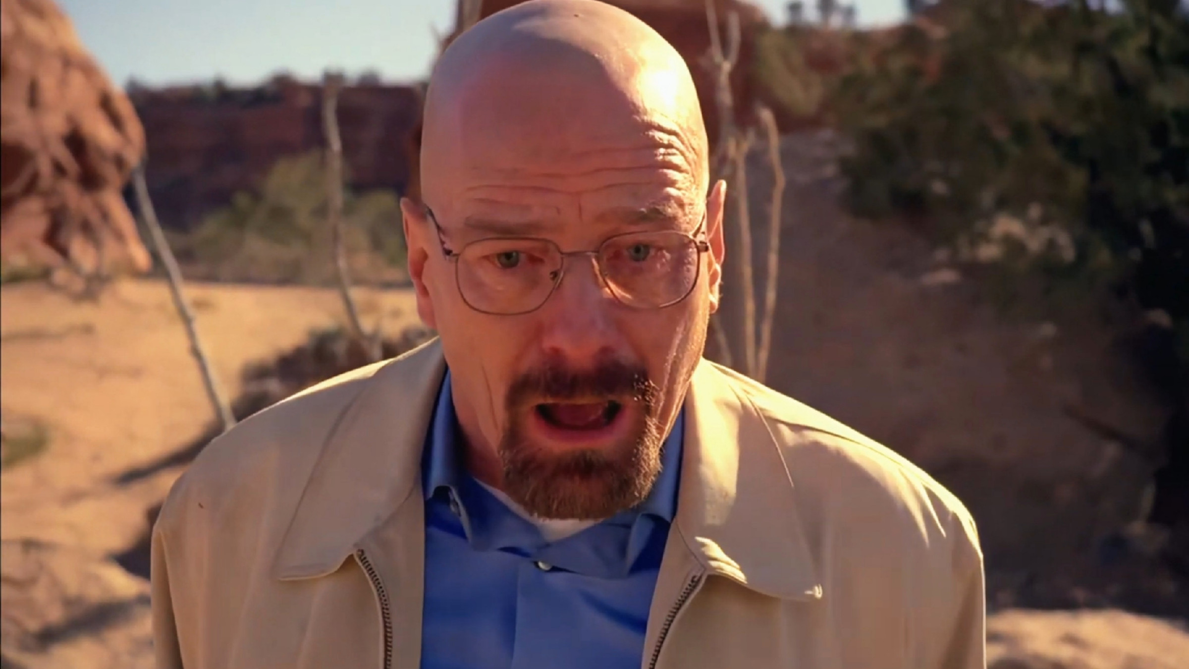 Walter White Falling Meme Template