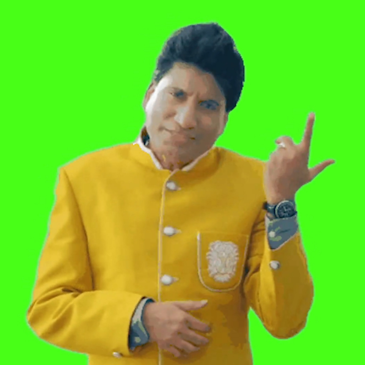Log Aisi Gambhir Samasya Ko Hasi Majak Me Uda Dete Hain Green Screen Blank Meme Download & Generator